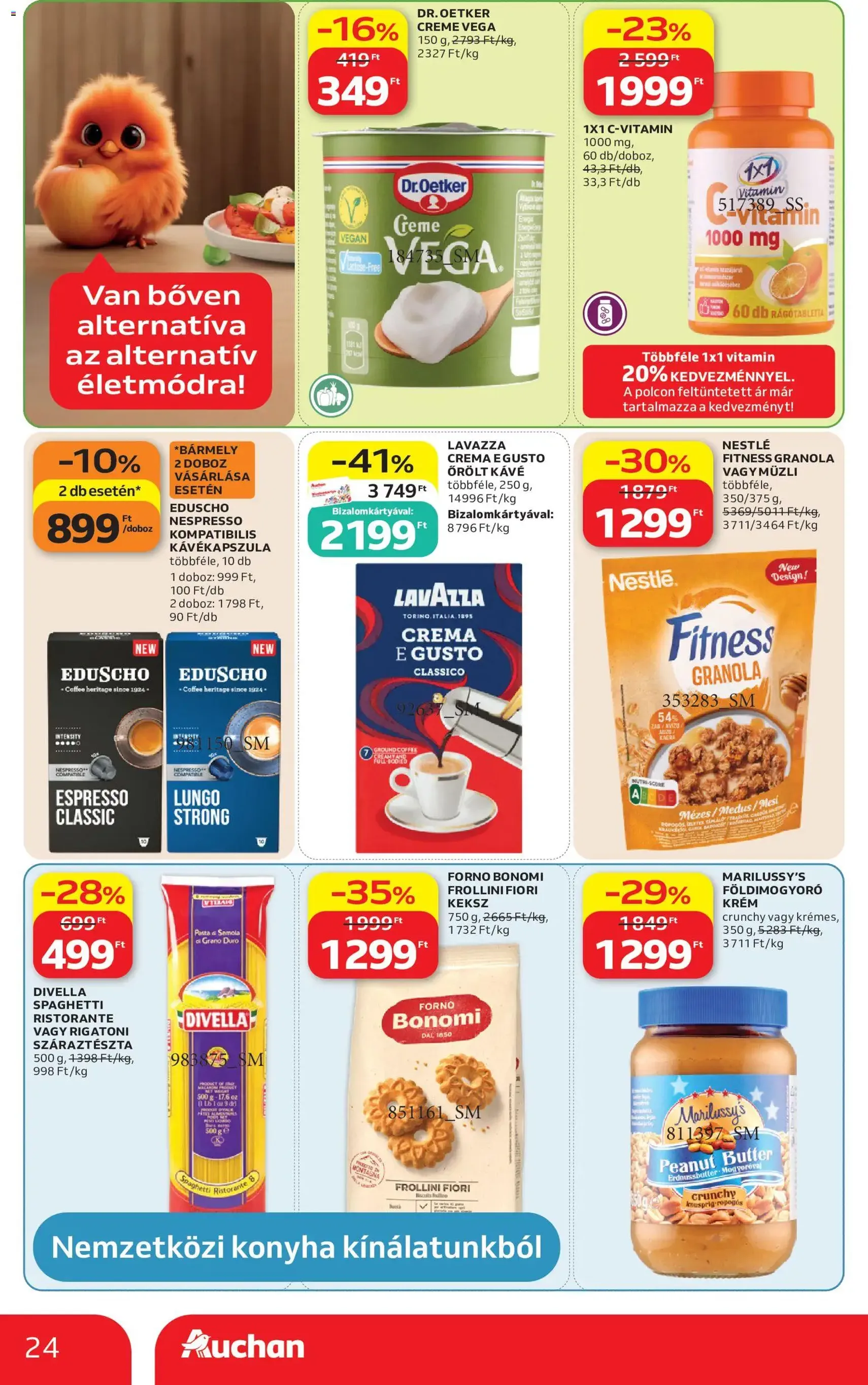Auchan akciós újság - 2026.05.21. érvényes szórólap 24 oldal 52 oldalból