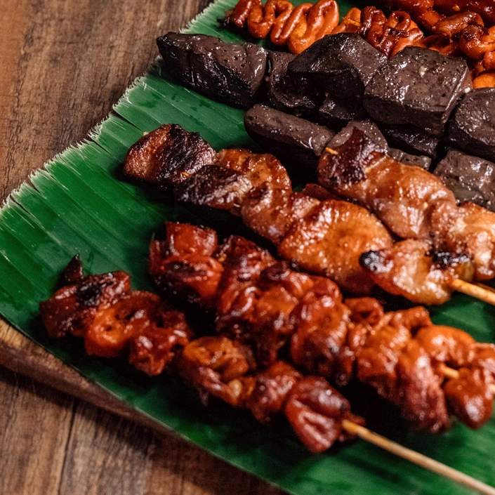 Una entrada deliciosa - pincho moruno