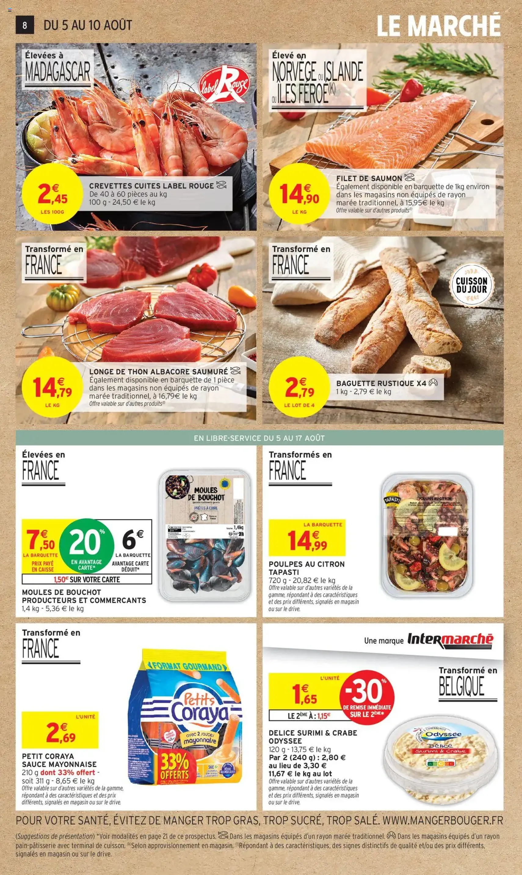 Intermarché catalogue semaine 31 - brochure valable à partir du 05/08/2025, page 8 sur 32 Intermarché catalogue semaine 31 - brochure valable à partir du 05/08/2025, page 8 sur 32