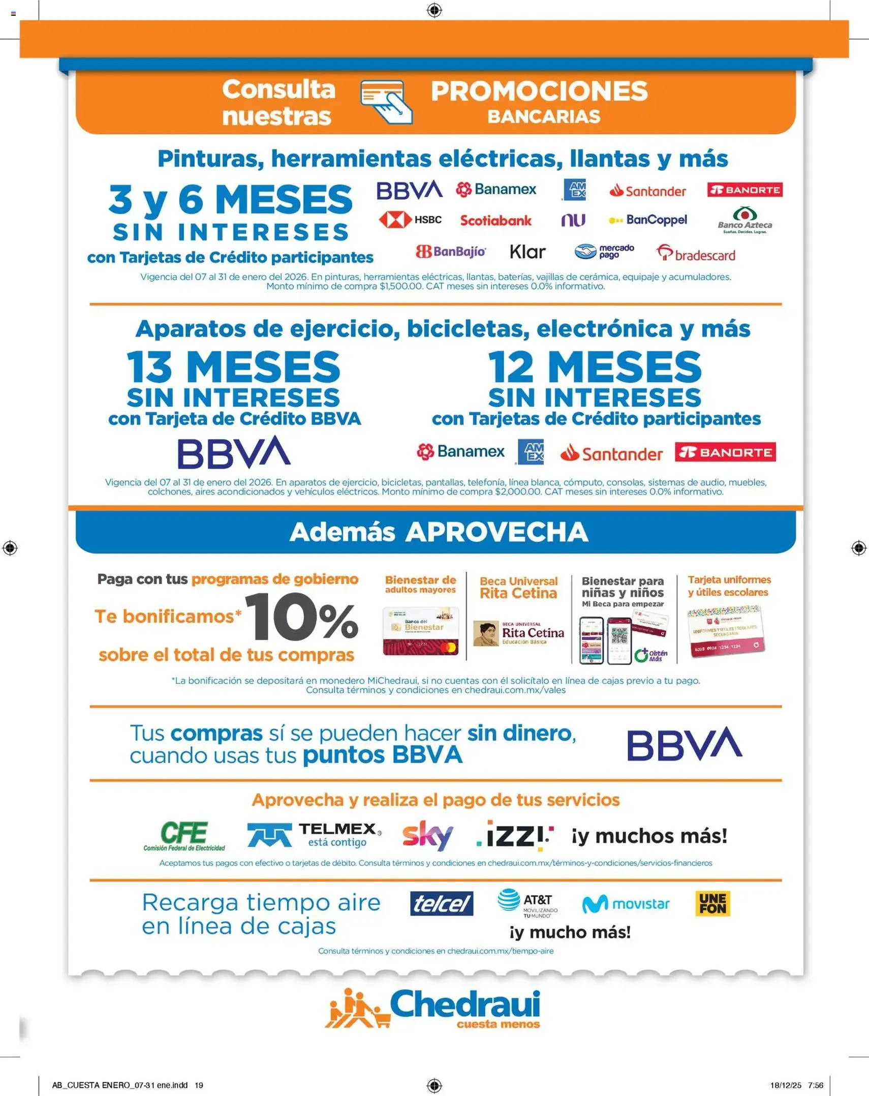 Chedraui folleto - folleto válido desde 07/01/2026 página 19 de 24