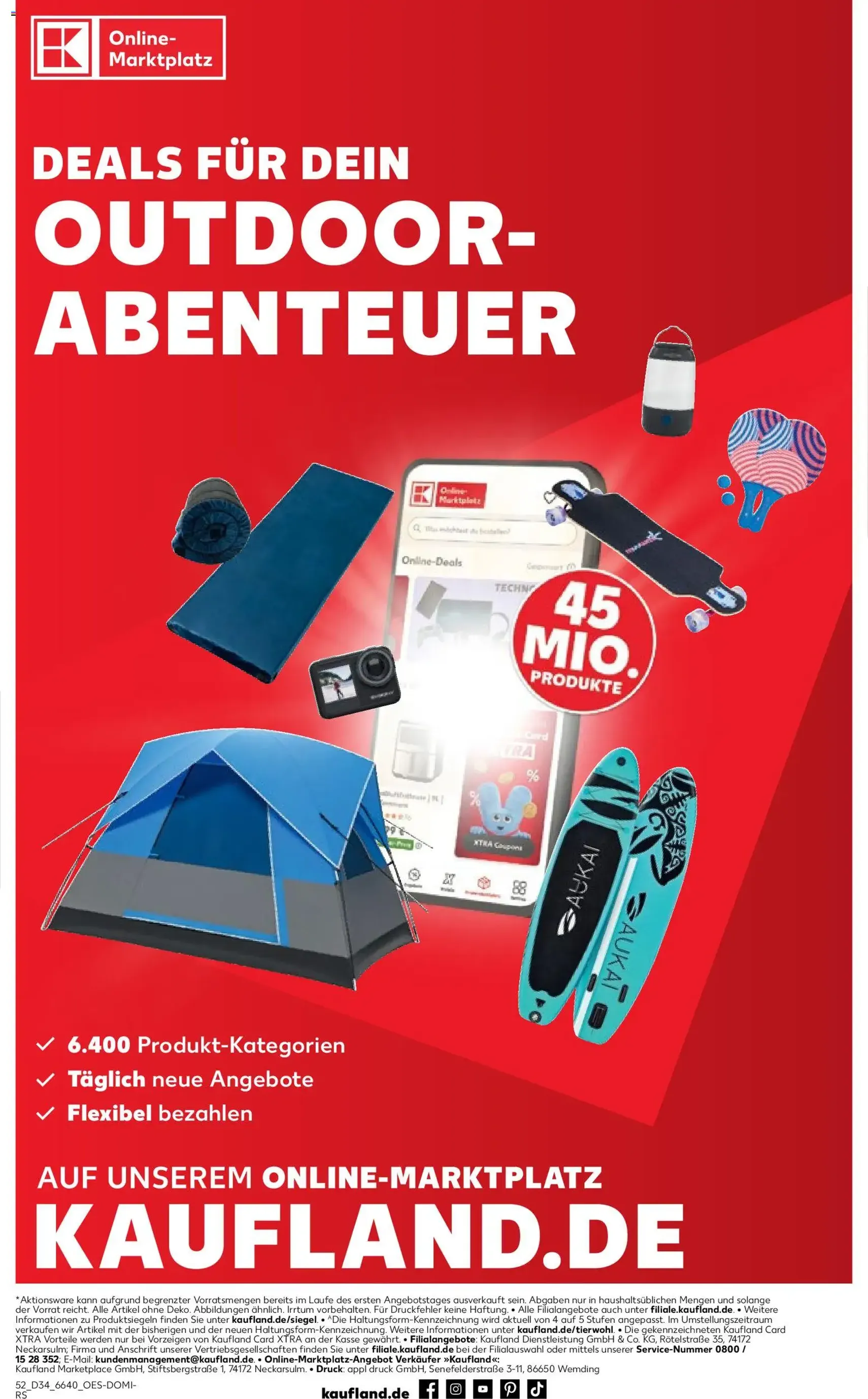 Kaufland Prospekt - Gültiger Prospekt ab 20.08.2026, Seite 52 von insgesamt 52