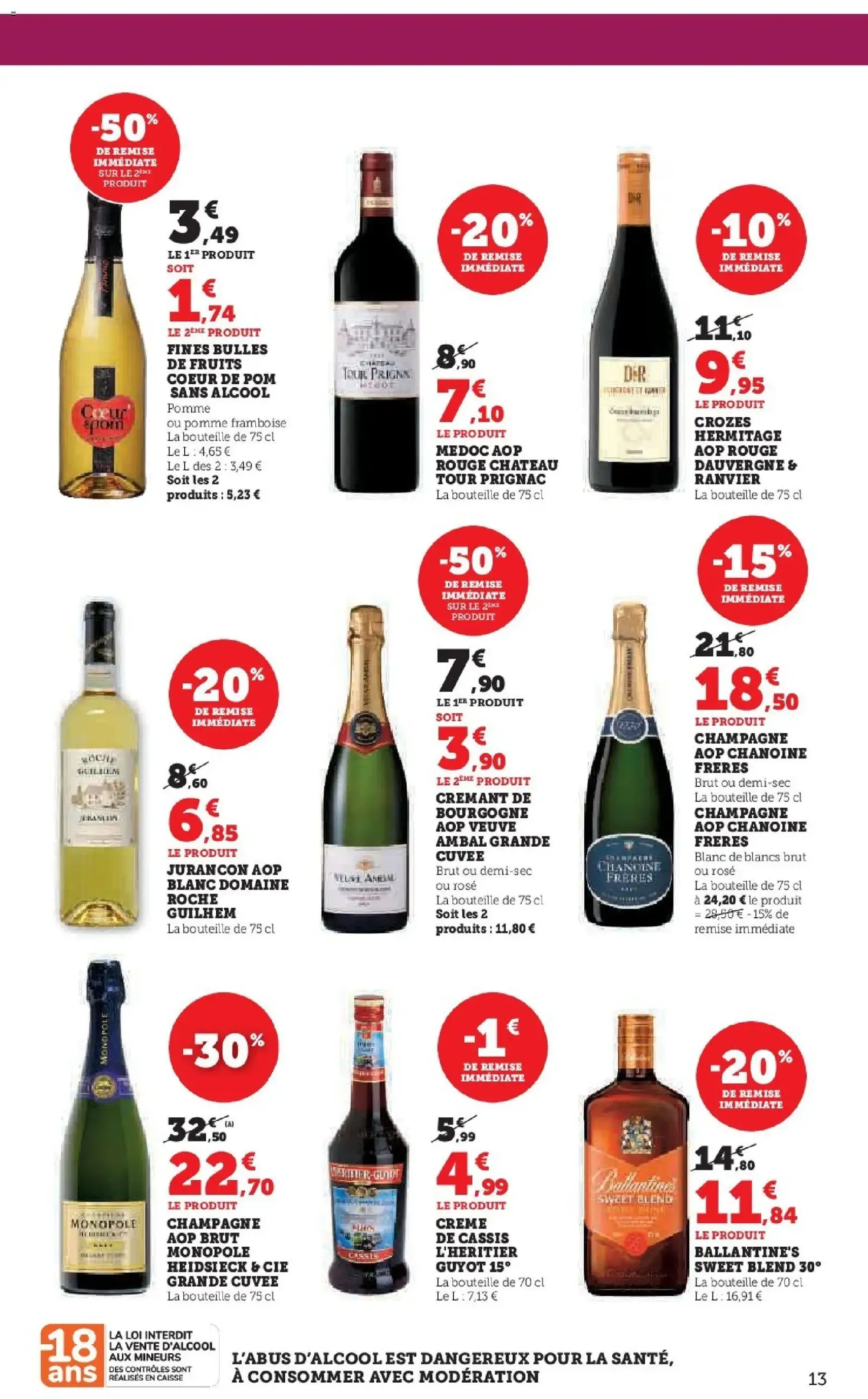 Super U - Les prix bas de la semaine - brochure valable à partir du 02/12/2025, page 13 sur 40