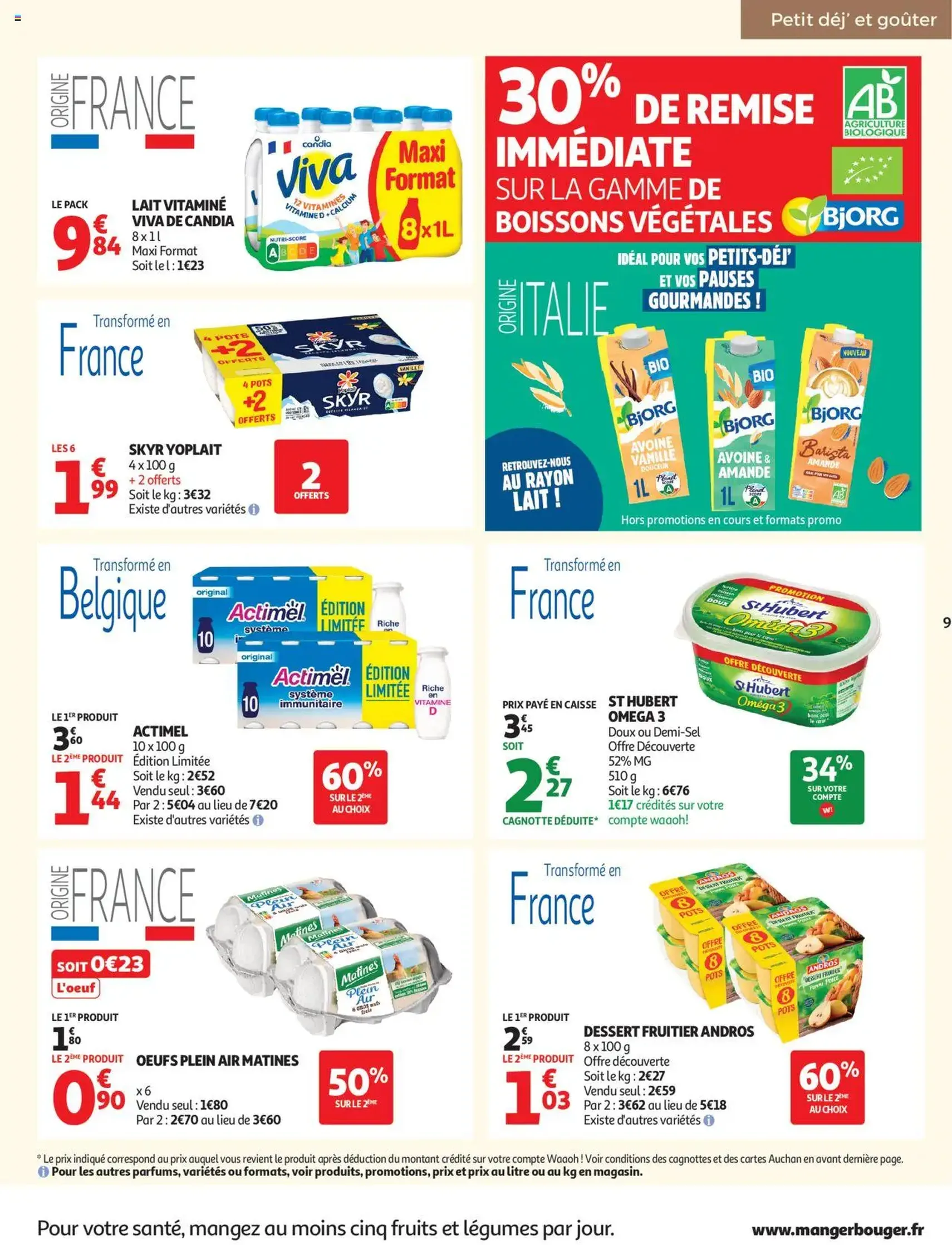 Auchan prospectus - brochure valable à partir du 07/10/2025, page 9 sur 66