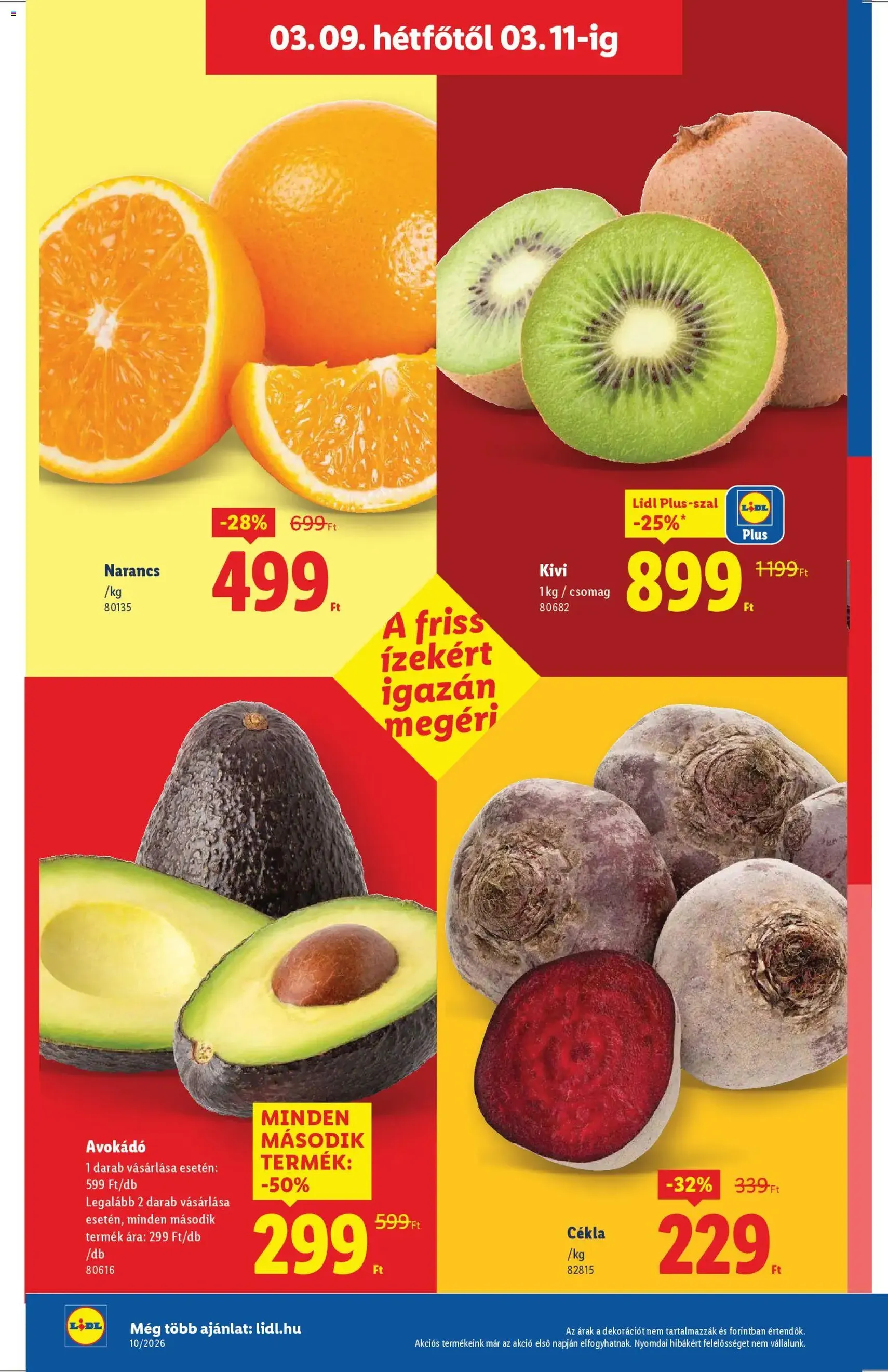 Lidl akciós újság - 2026.03.05. érvényes szórólap 52 oldal 64 oldalból