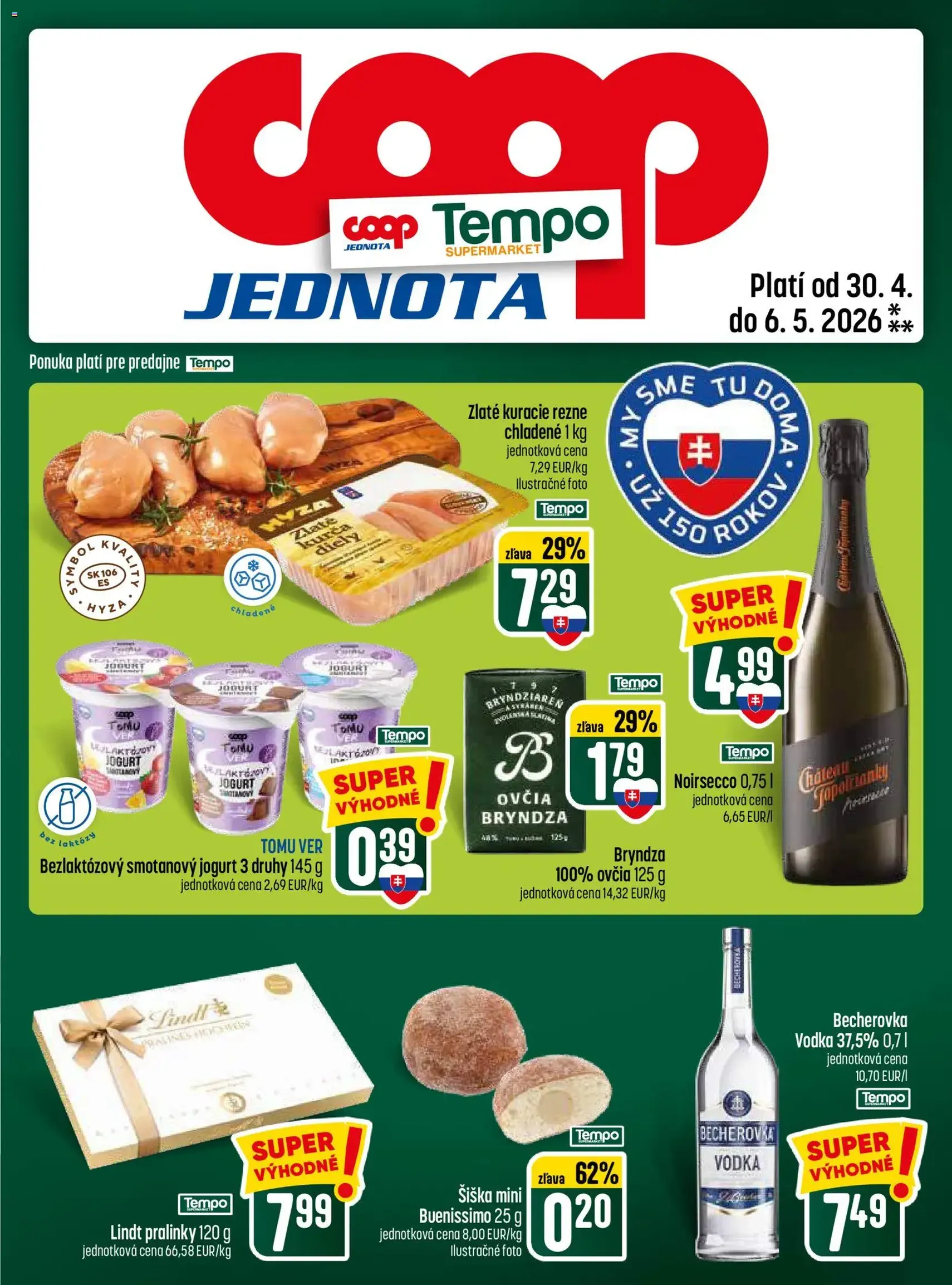 COOP Jednota leták - platný leták od 30.04.2026 strana 25 z 28