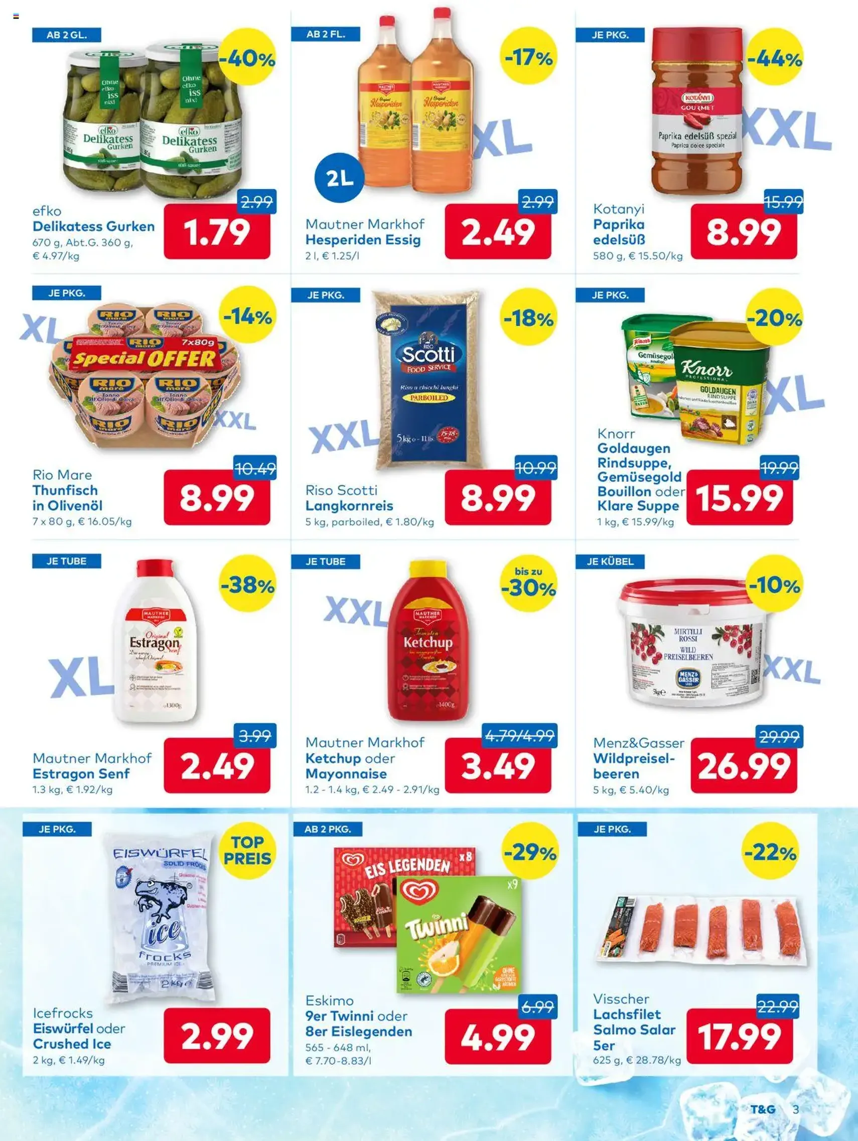 T&G Flugblatt - Gültiger Prospekt ab 13.08.2025, Seite 3 von insgesamt 8