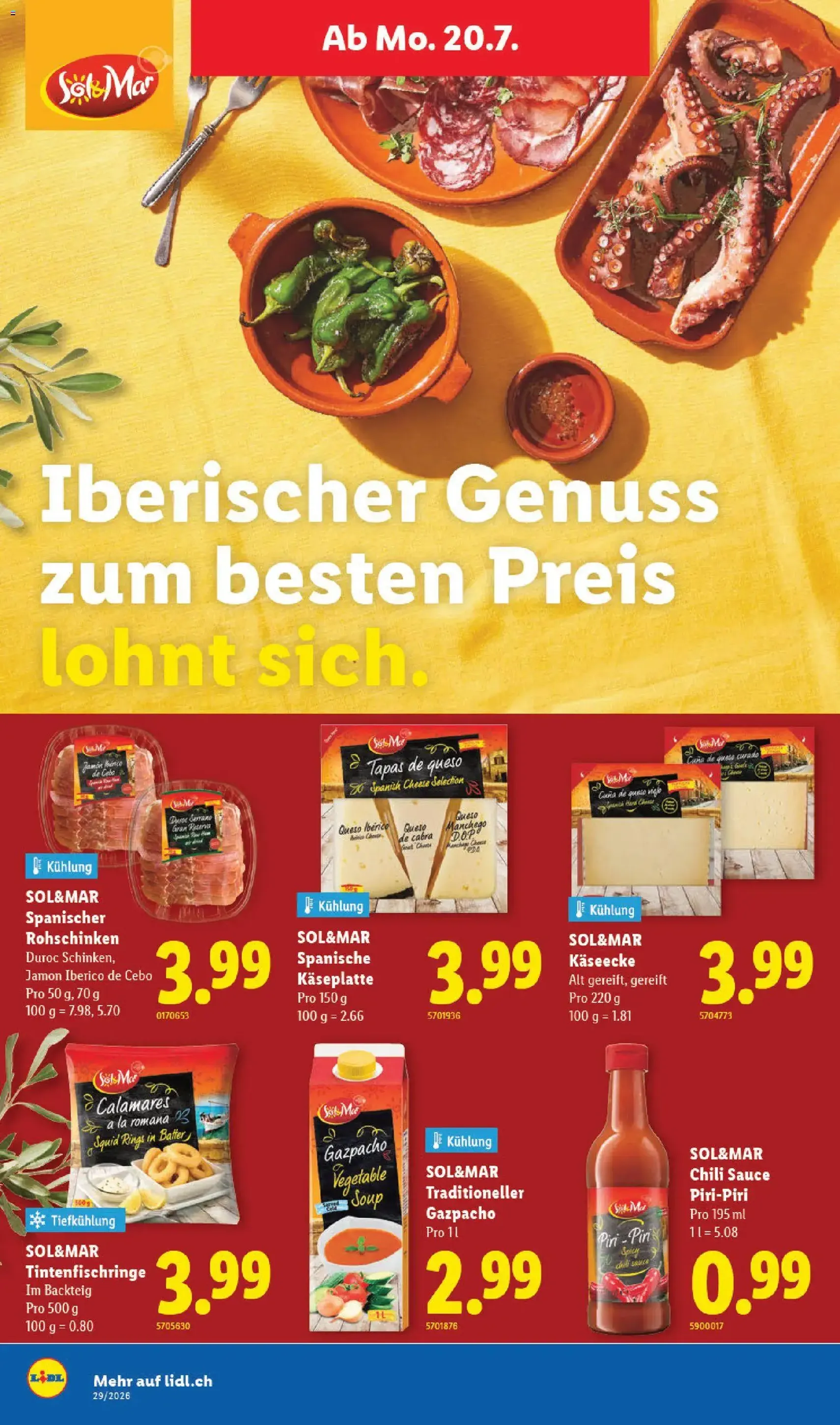 Lidl aktionen - Gültiger Prospekt ab 16.07.2026, Seite 26 von insgesamt 34