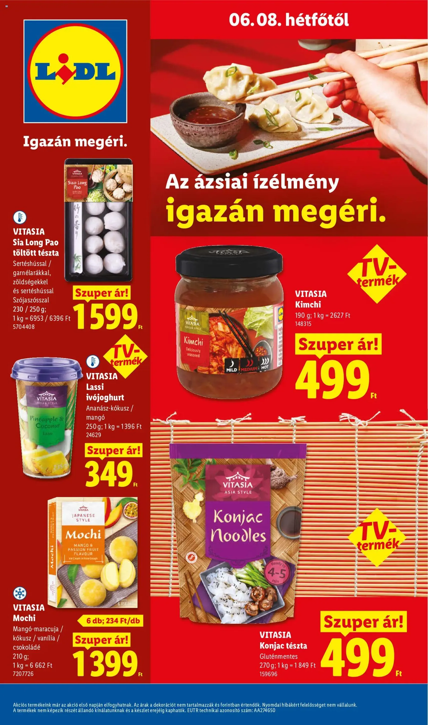 Lidl akciós újság - 2026.06.04. érvényes szórólap 80 oldal 80 oldalból