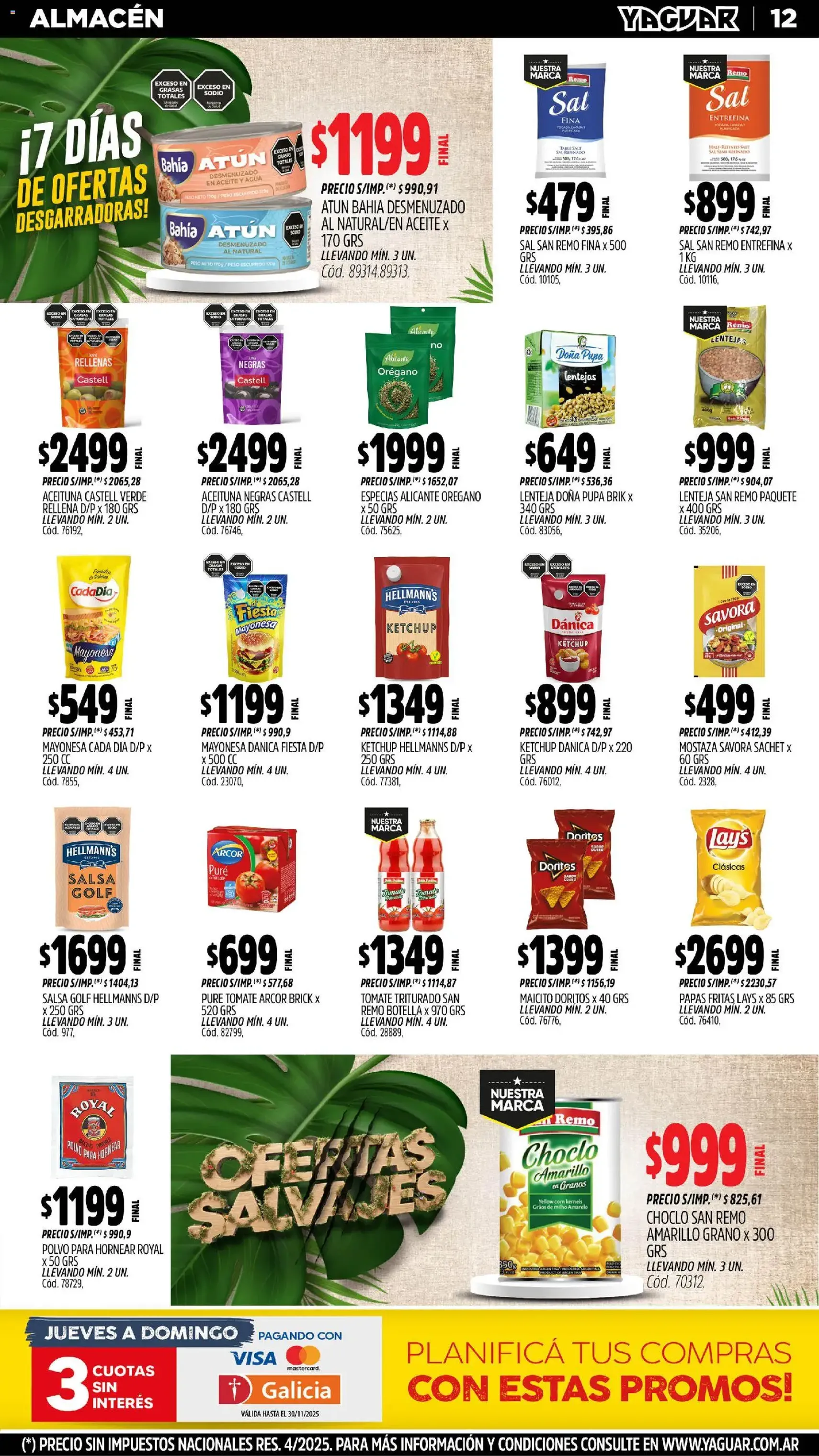 Yaguar catálogo - folleto válido desde 10/11/2025 página 13 de 21