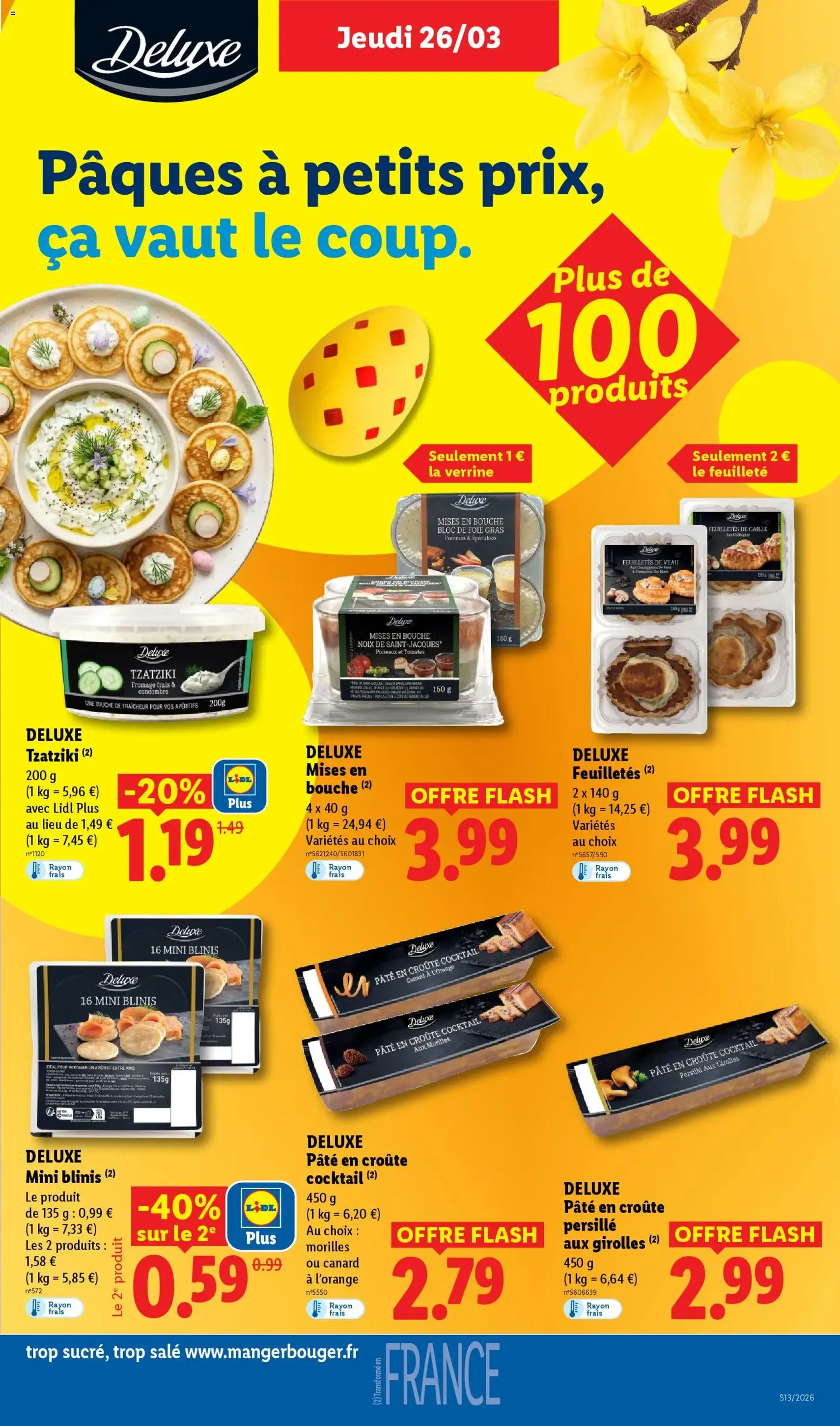 LIDL catalogue semaine 13 - brochure valable à partir du 26/03/2026, page 15 sur 76