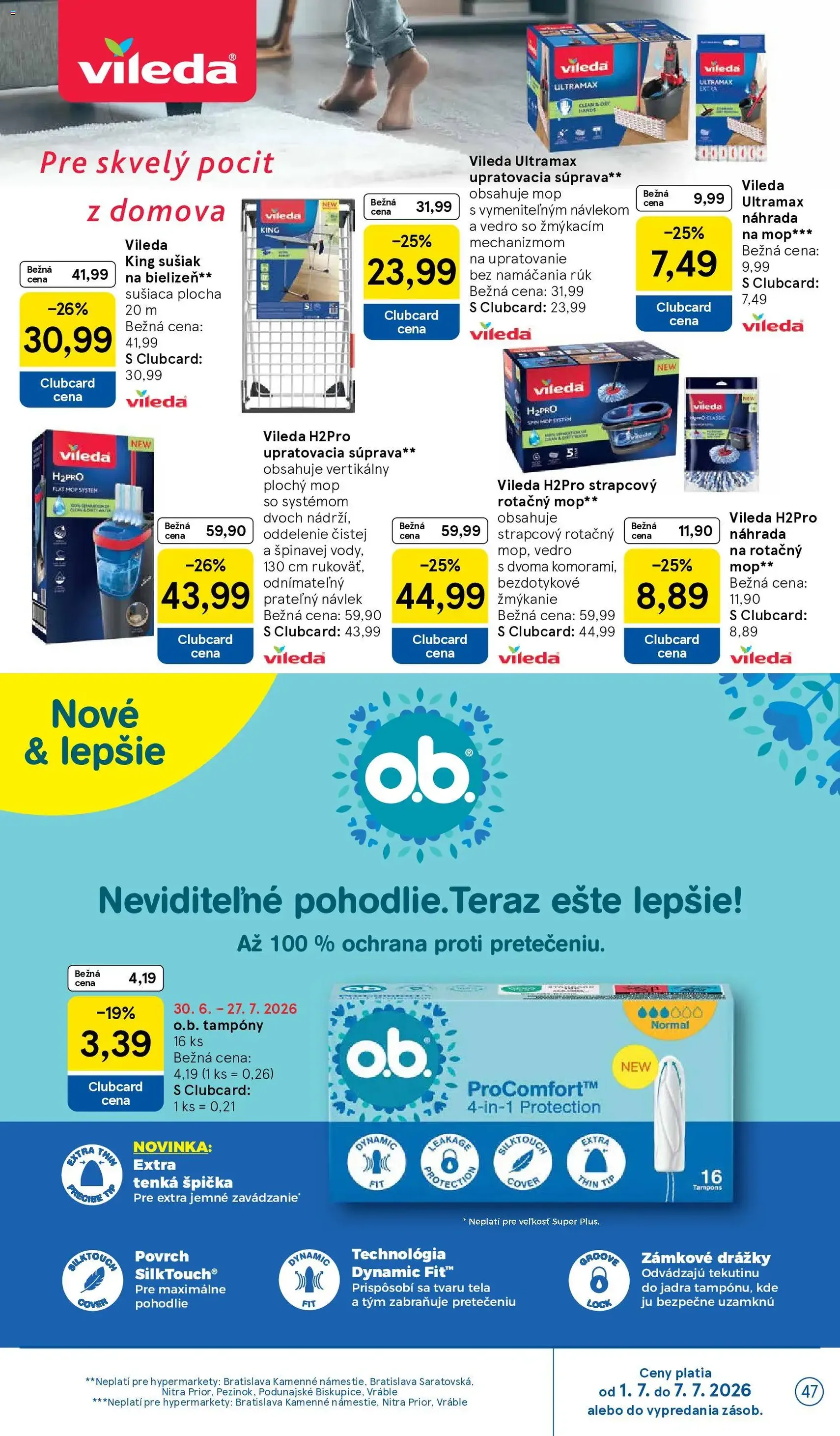 Tesco Hypermarket - leták - platný leták od 01.07.2026 strana 47 z 48