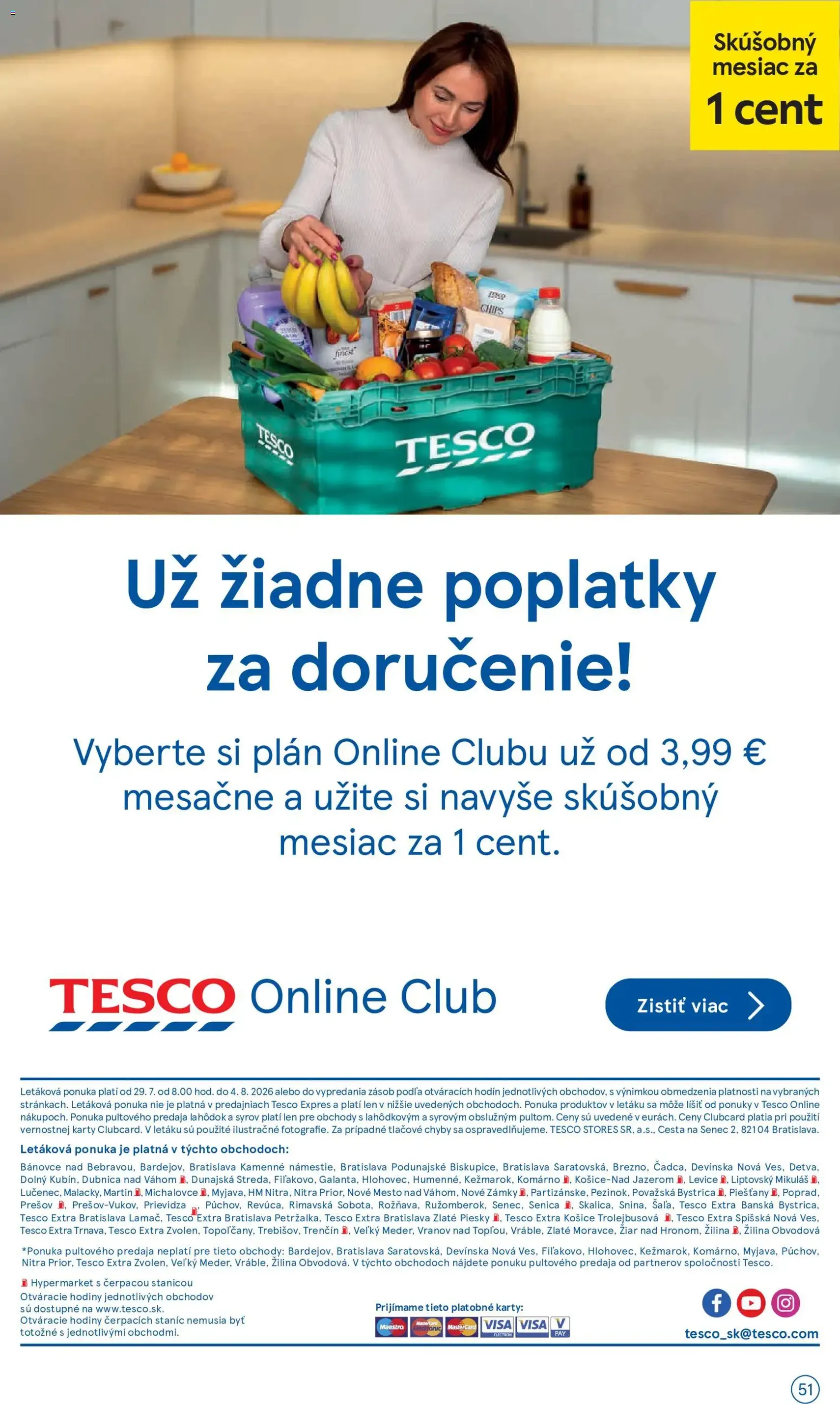Tesco Hypermarket - leták - platný leták od 29.07.2026 strana 51 z 53