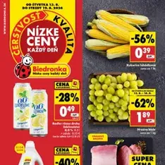 Biedronka leták - náhľad letáku platný od 13.08.2026