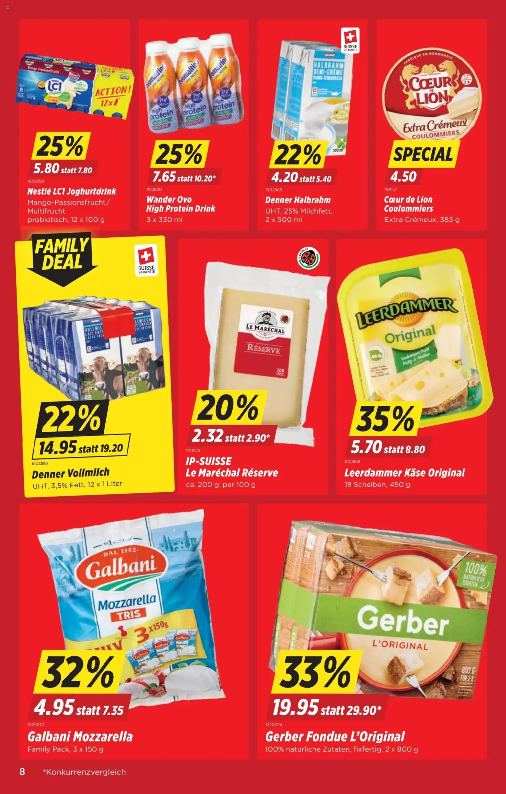 Denner Aktionen - Gültiger Prospekt ab 11.11.2025, Seite 8 von insgesamt 24