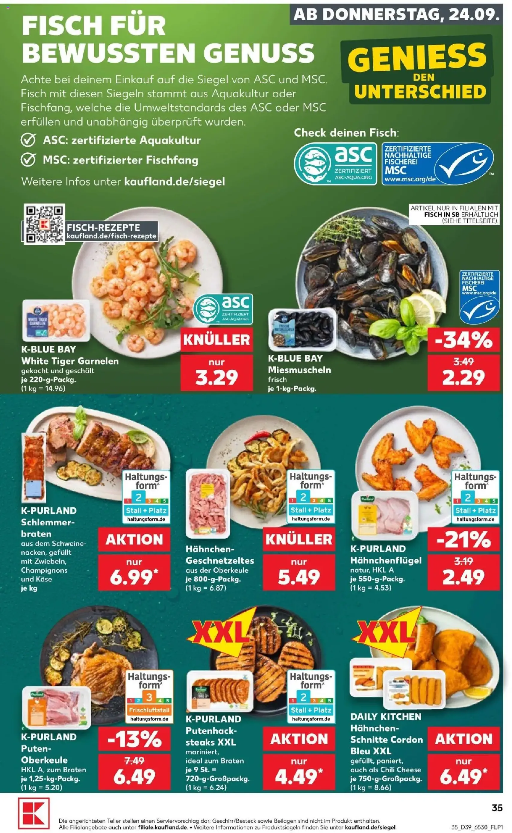 Kaufland Prospekt - Gültiger Prospekt ab 24.09.2026, Seite 35 von insgesamt 72