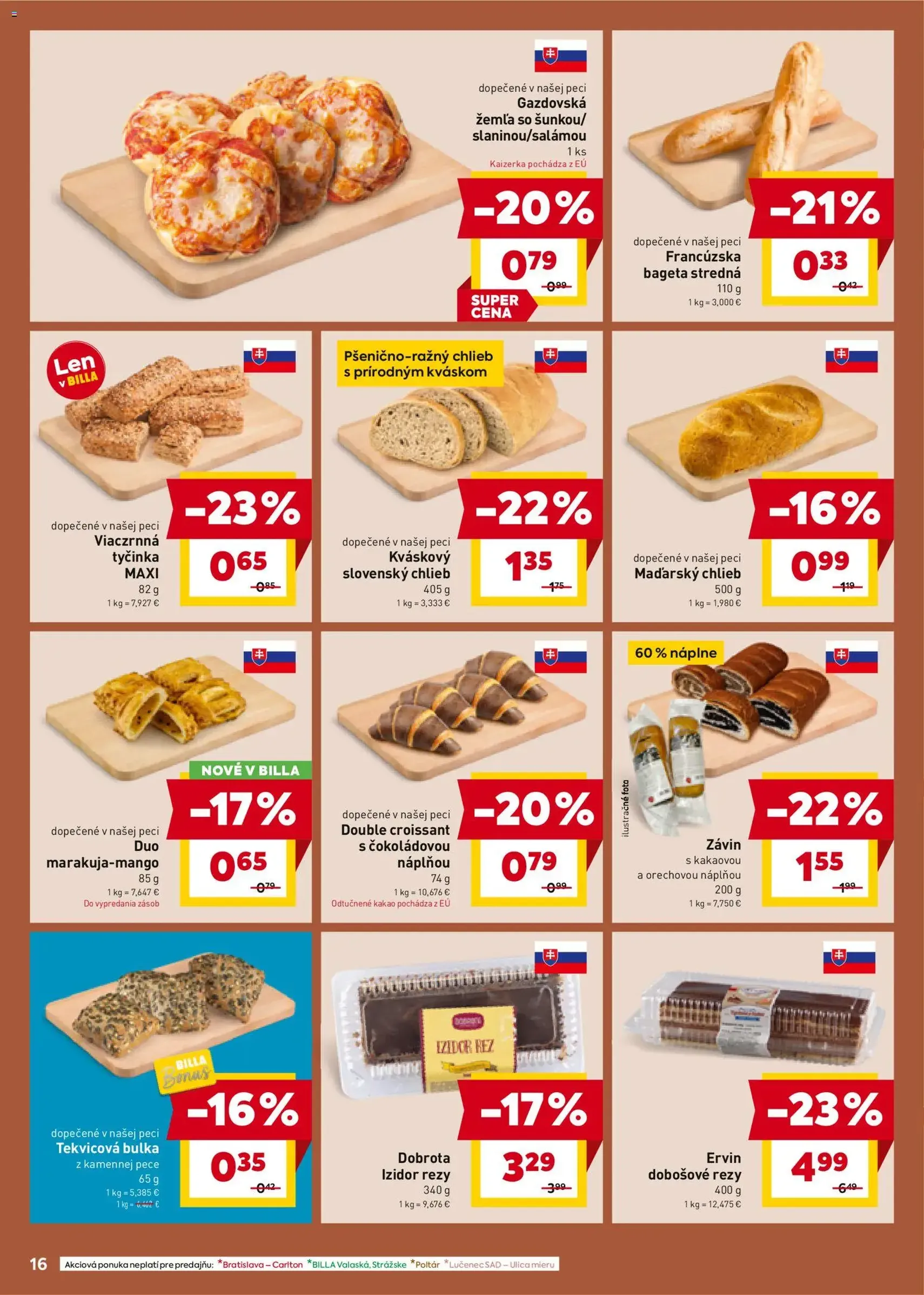 Billa leták - platný leták od 10.12.2025 strana 16 z 24