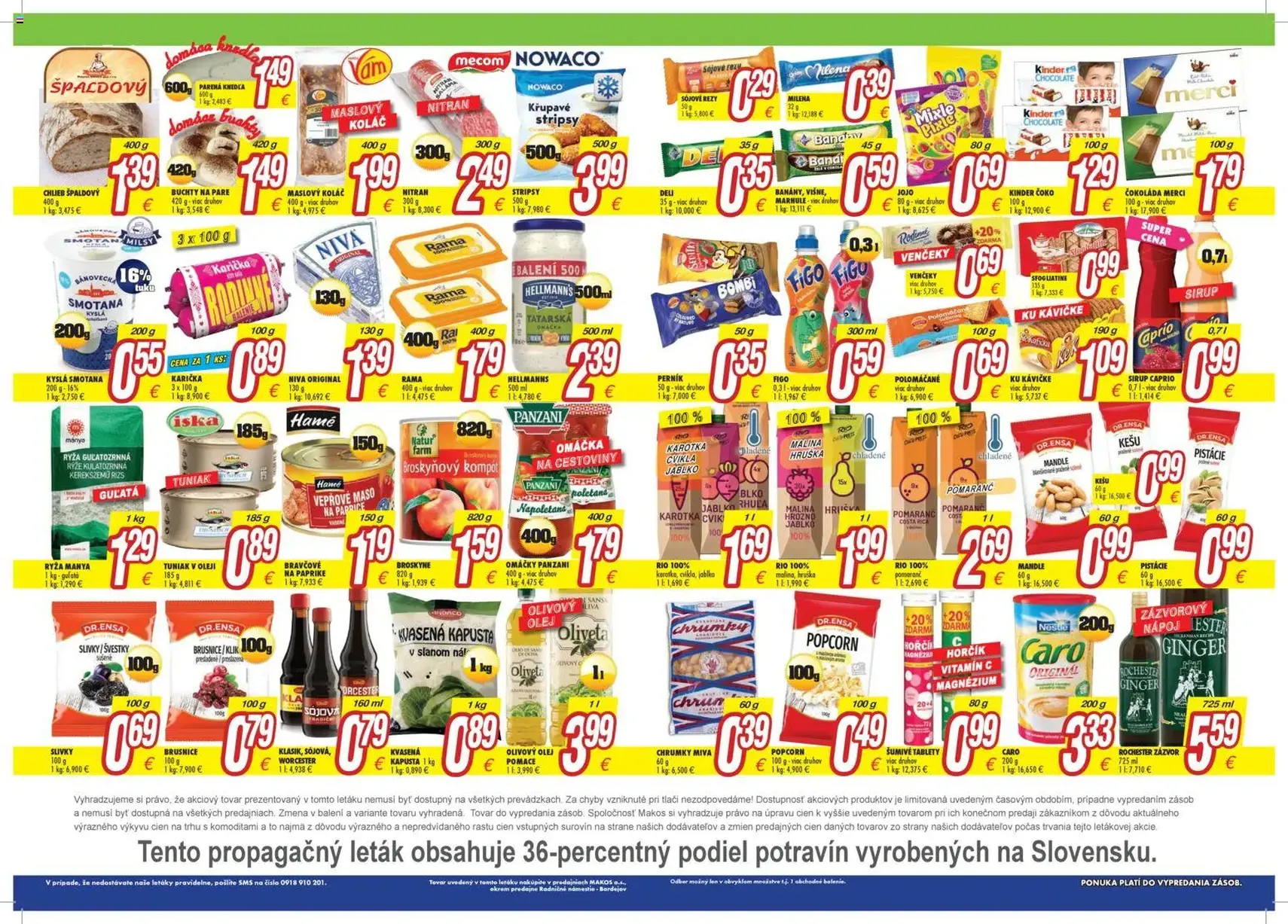 Makos leták - platný leták od 13.04.2026 strana 2 z 2