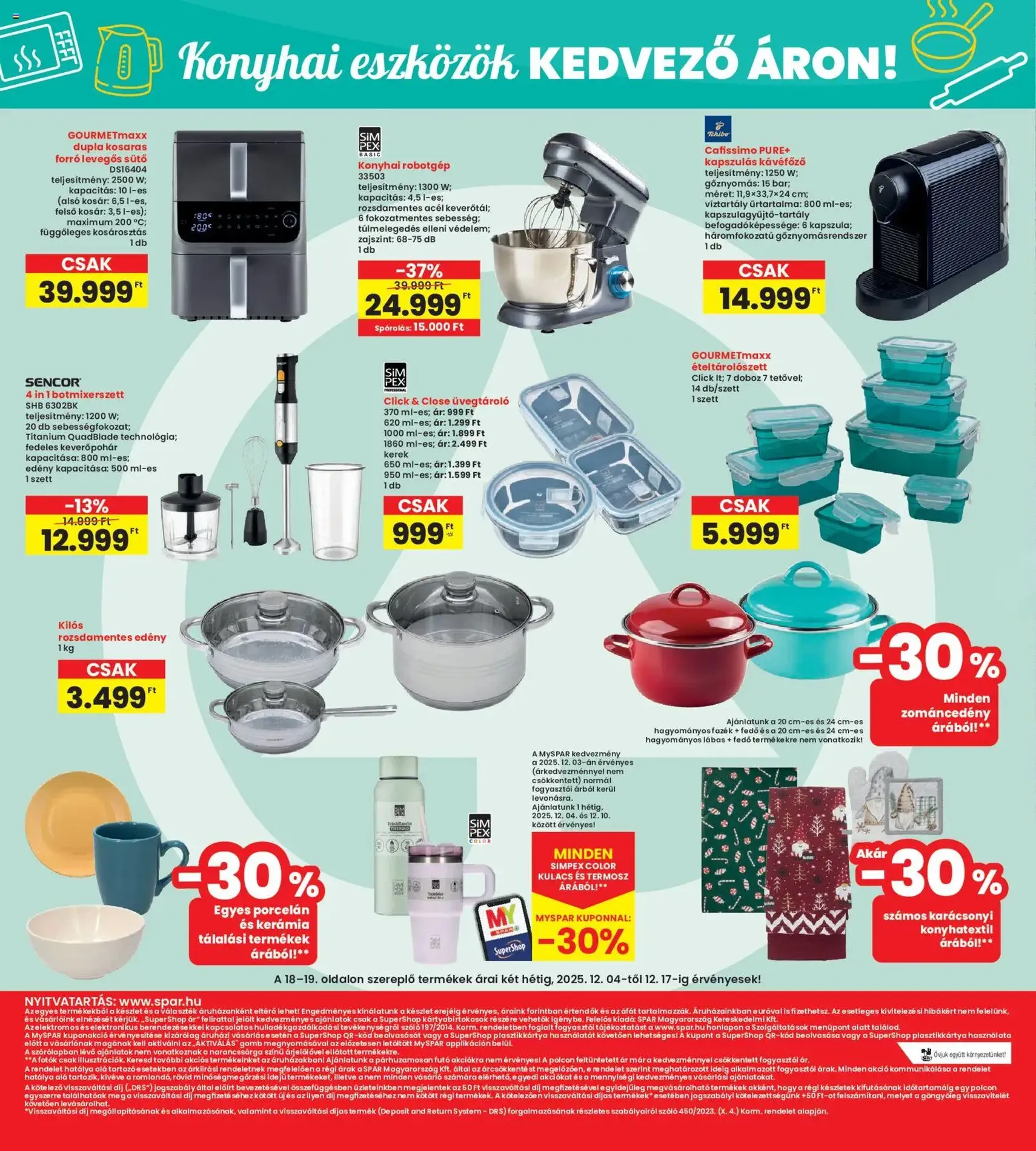 Interspar Akciós újság - 2025.12.04. érvényes szórólap 18 oldal 20 oldalból