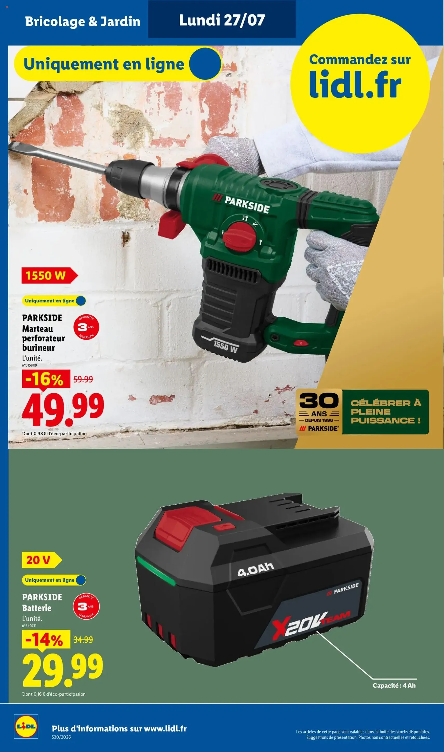 LIDL catalogue - brochure valable à partir du 23/07/2026, page 48 sur 64