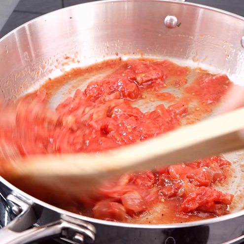 Sugo amatriciana - procedimento 1