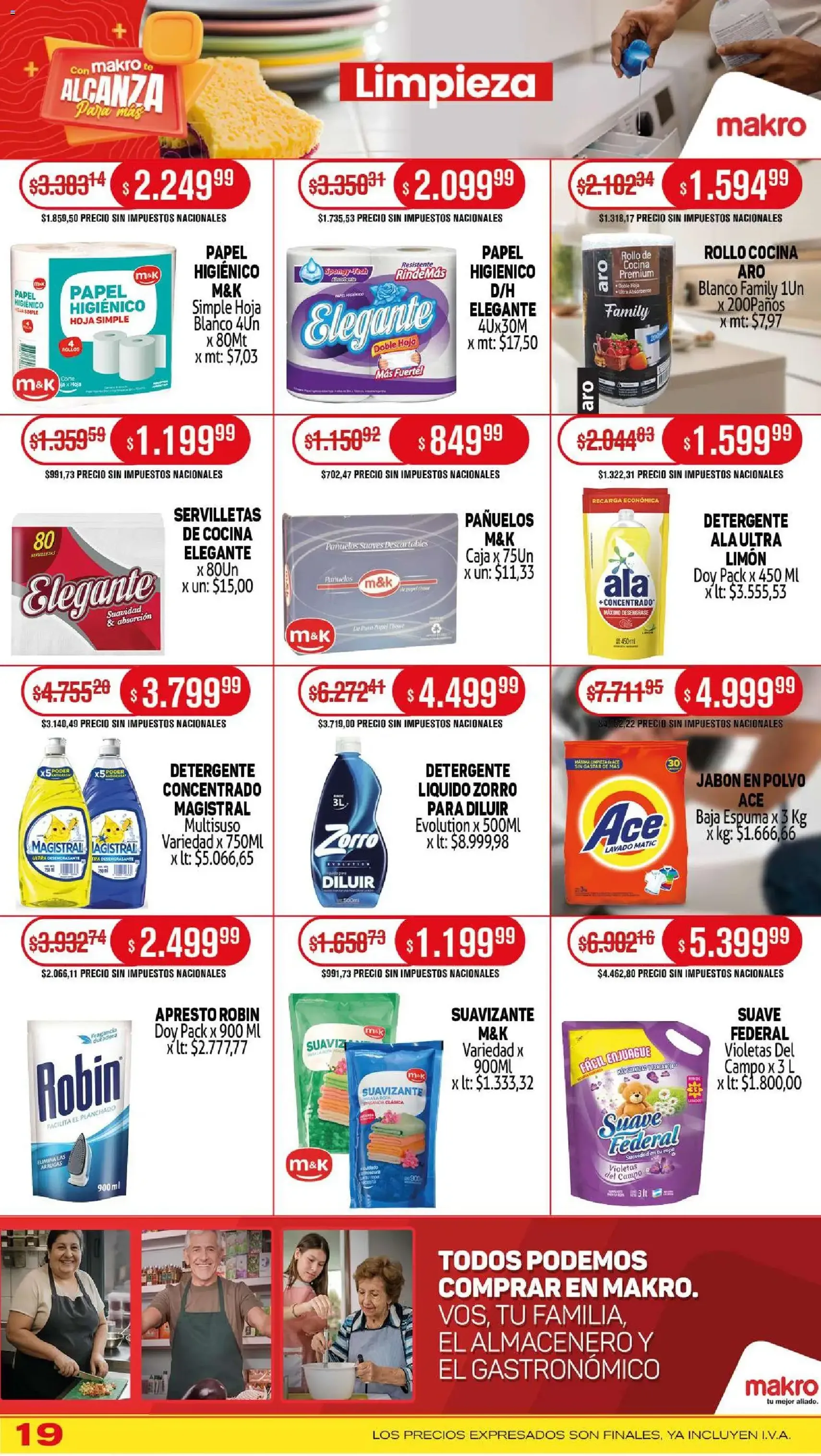 Makro ofertas - folleto válido desde 06/11/2025 página 19 de 22