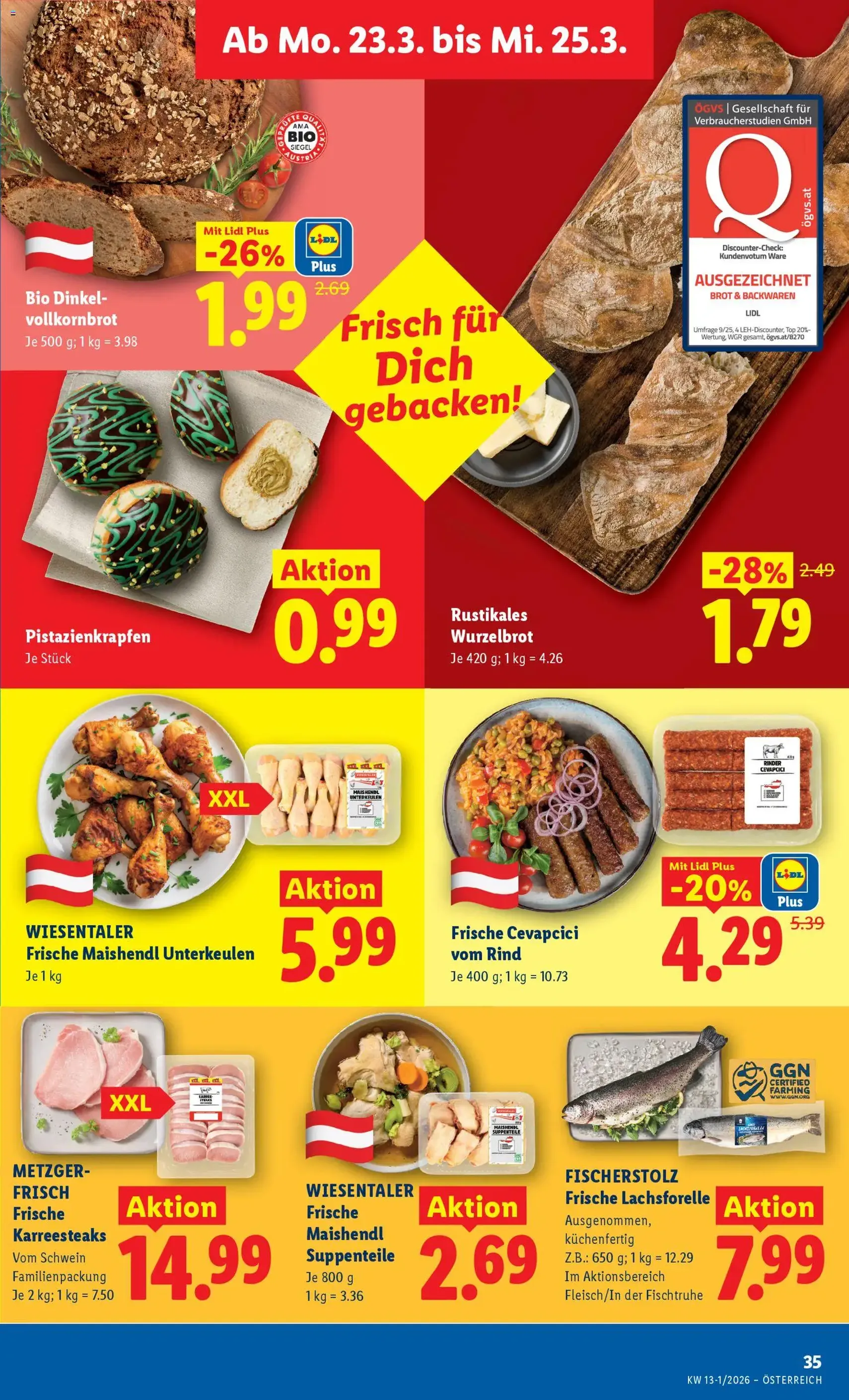 Lidl Flugblatt - Dornbirn, Feldkirch, Graz - Gültiger Prospekt ab 19.03.2026, Seite 38 von insgesamt 47