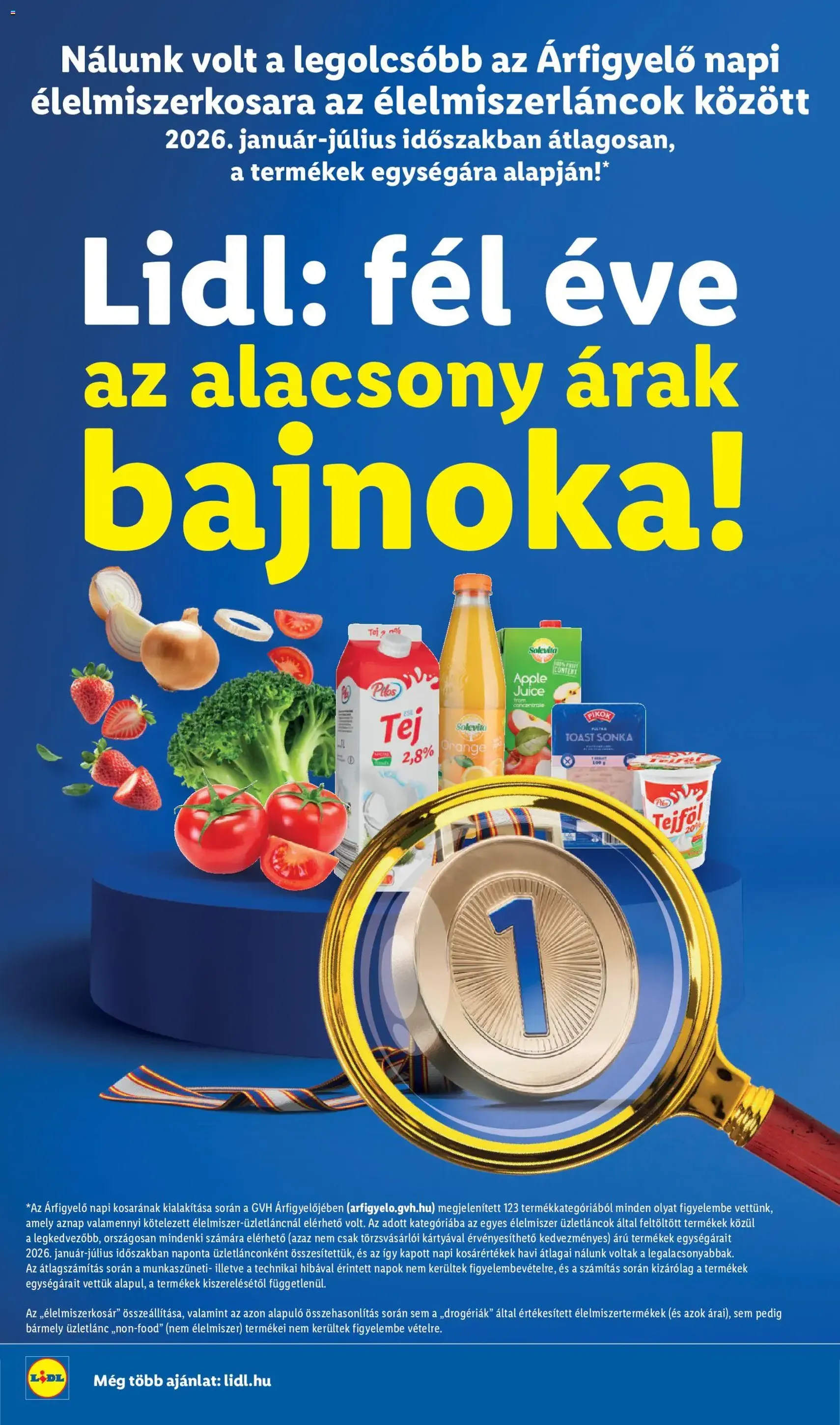 Lidl akciós újság - 2026.08.06. érvényes szórólap 2 oldal 80 oldalból