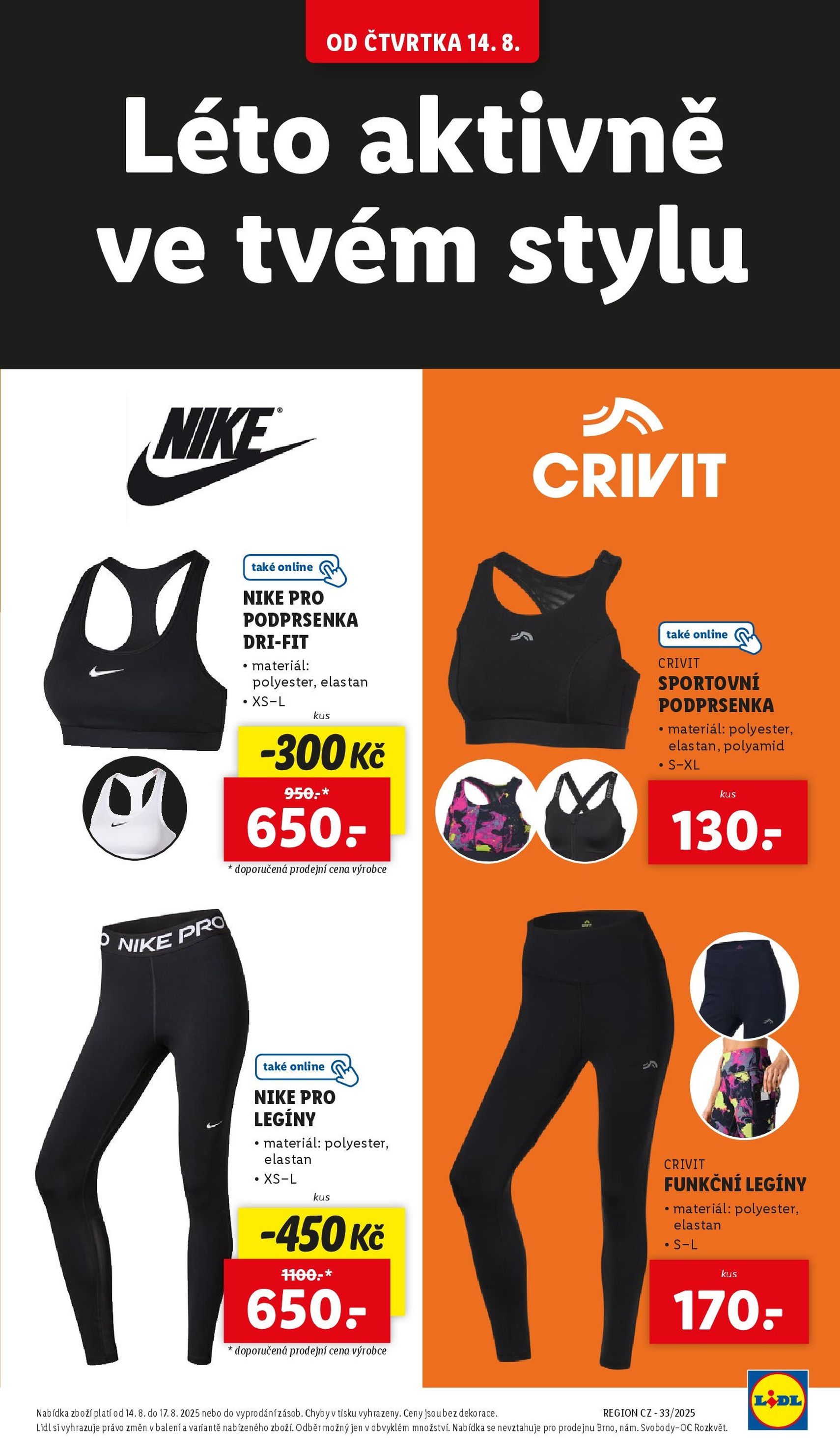 Lidl leták - platný leták od 14.08.2025 strana 31 z 43 Lidl leták - platný leták od 14.08.2025 strana 31 z 43