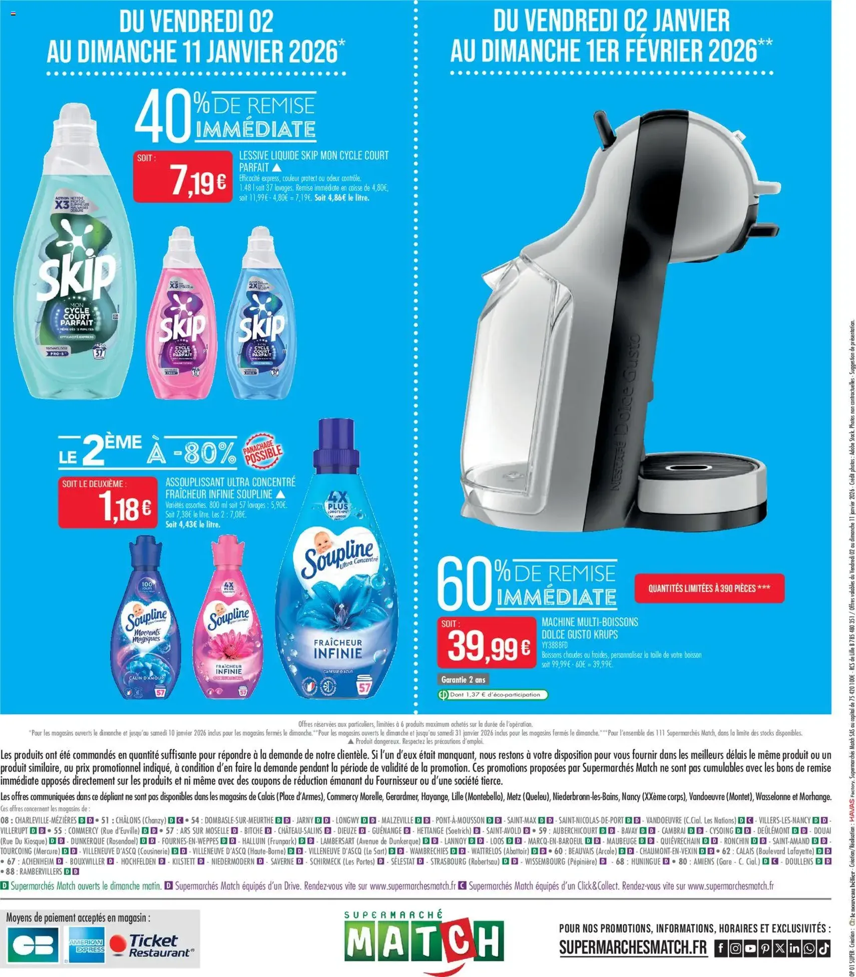 Match Supermarché catalogue - brochure valable à partir du 02/01/2026, page 20 sur 20