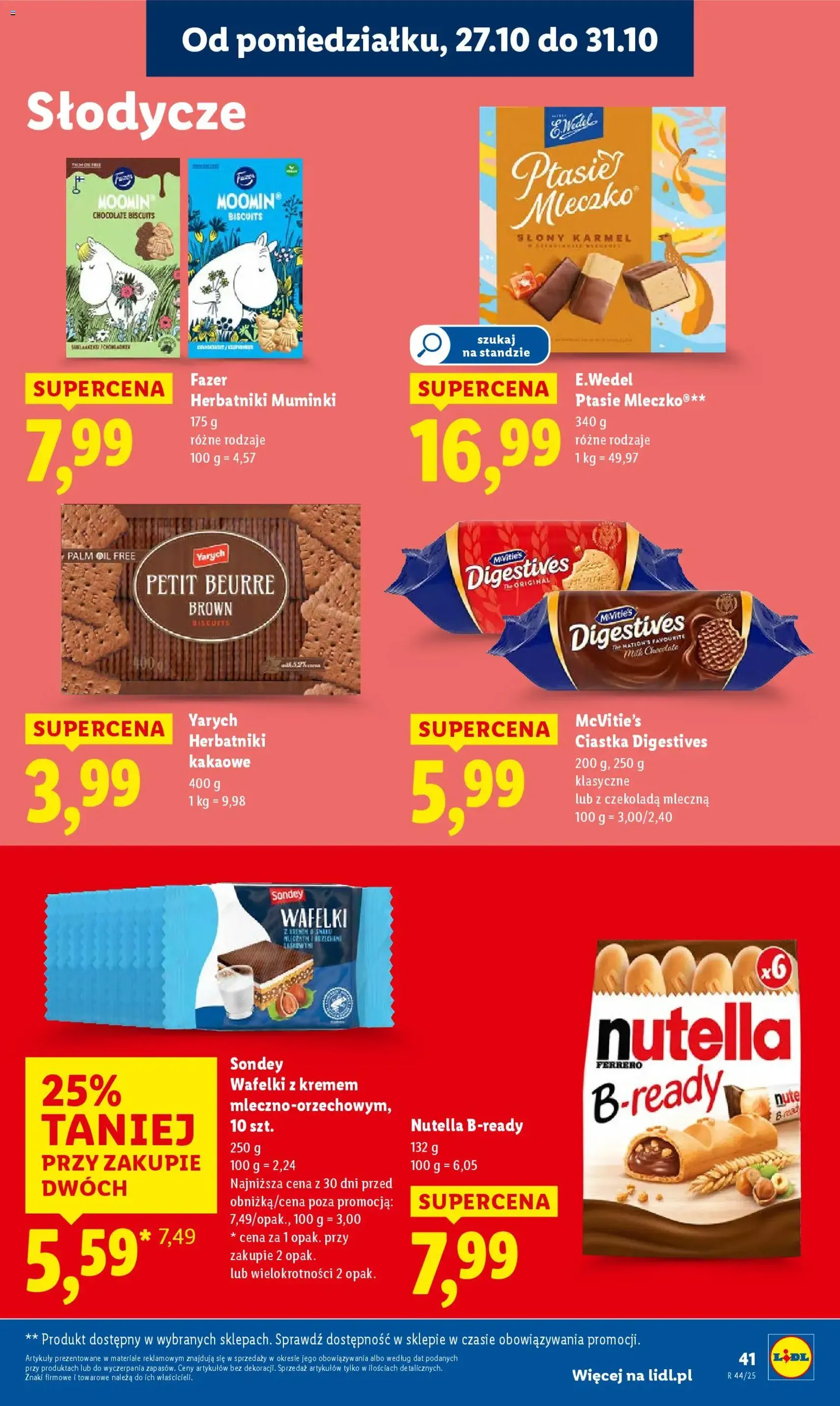 Lidl Gazetka - ważny gazetka od 27.10.2025 strona 45 z 73 Lidl Gazetka - ważny gazetka od 27.10.2025 strona 45 z 73