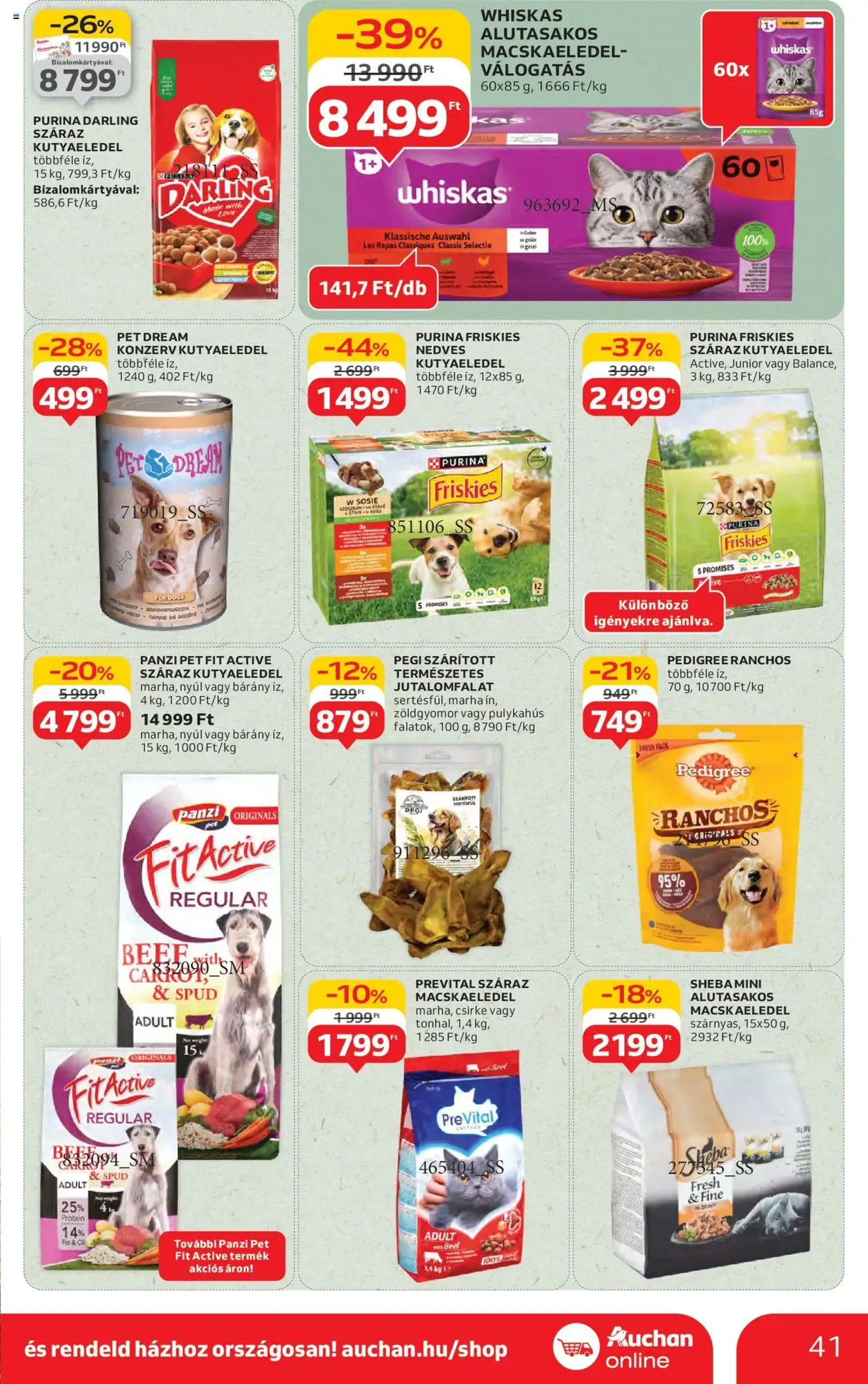 Auchan Akciós újság - 2025.08.14. érvényes szórólap 41 oldal 54 oldalból Auchan Akciós újság - 2025.08.14. érvényes szórólap 41 oldal 54 oldalból