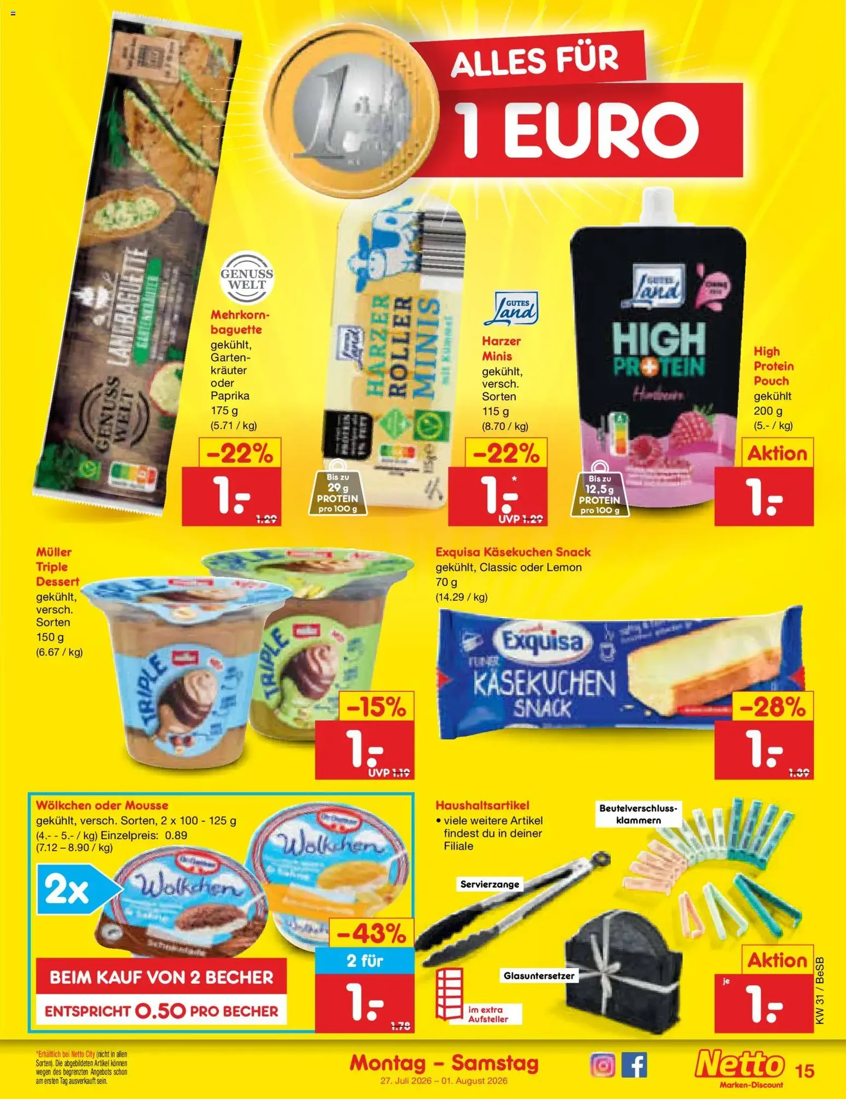 Netto Marken-Discount Prospekt - Gültiger Prospekt ab 27.07.2026, Seite 25 von insgesamt 71