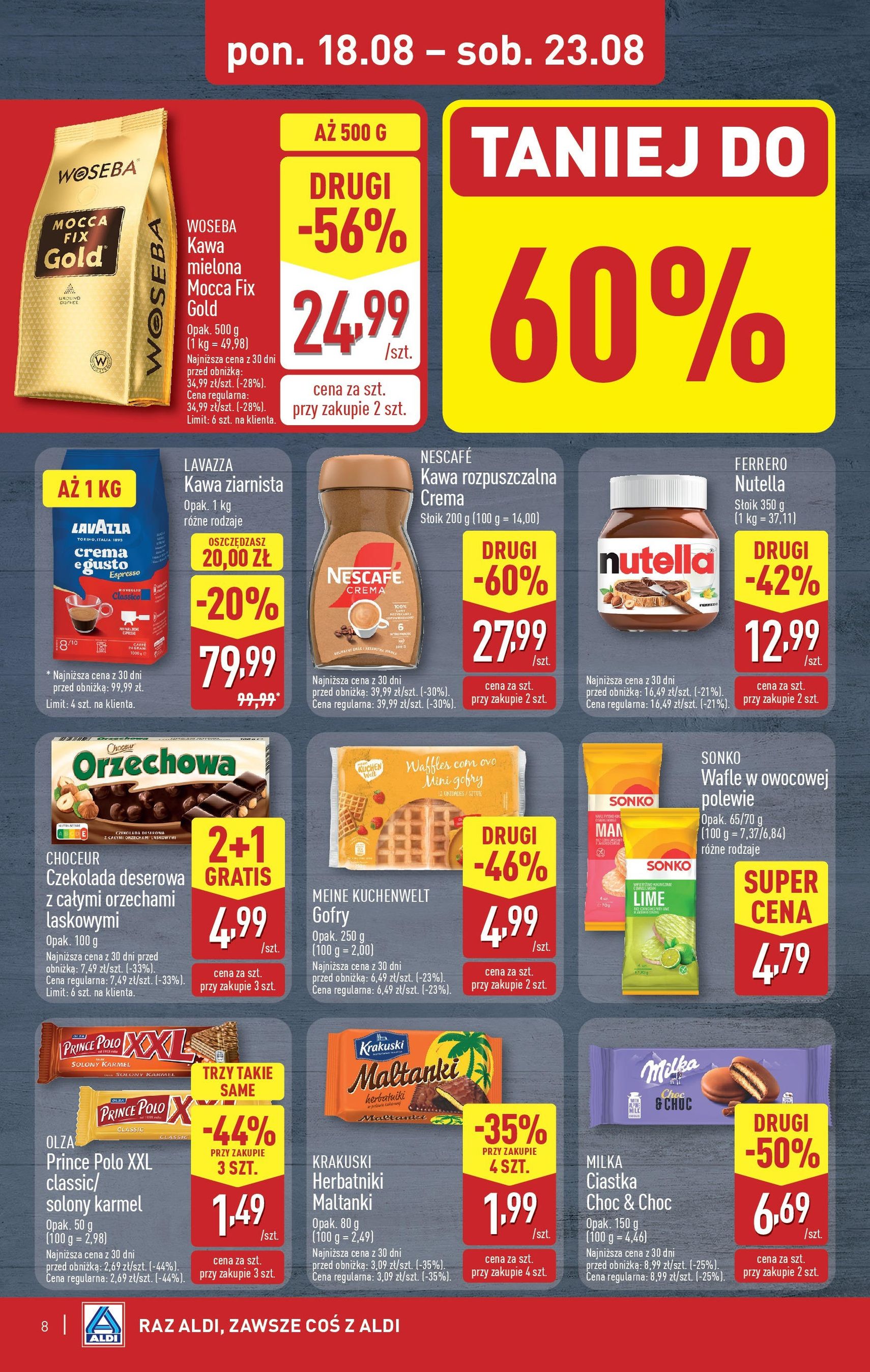Aldi Gazetka - ważny gazetka od 18.08.2025 strona 8 z 28 Aldi Gazetka - ważny gazetka od 18.08.2025 strona 8 z 28