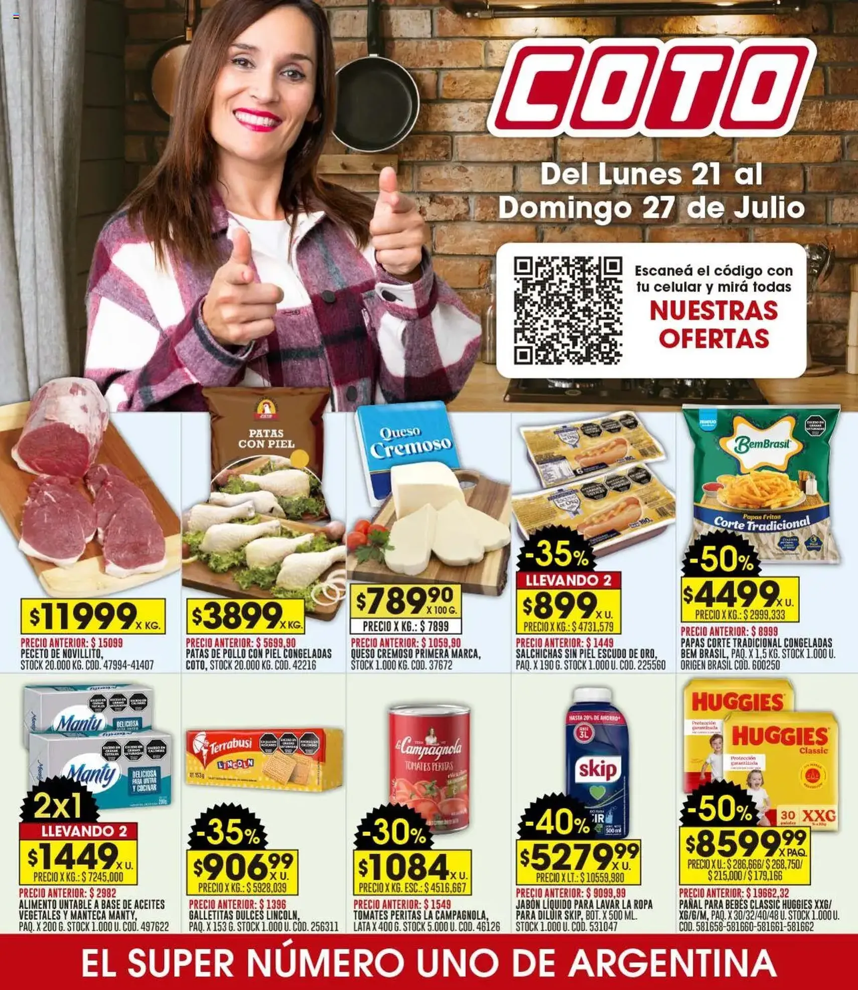 Coto ofertas - folleto válido desde 21/07/2025 página 1 de 20 Coto ofertas - folleto válido desde 21/07/2025 página 1 de 20