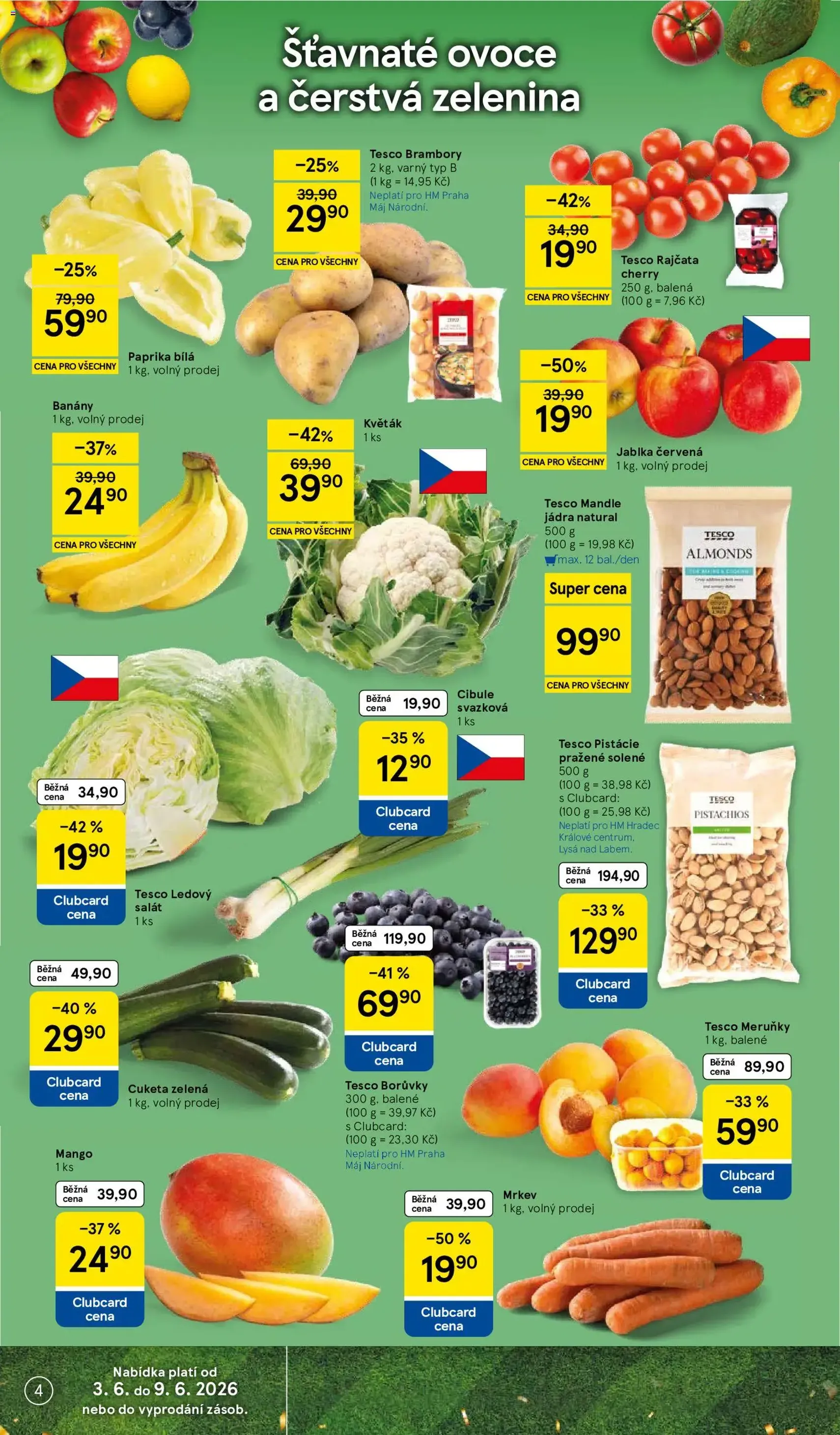 Tesco leták - Hypermarket - platný leták od 03.06.2026 strana 4 z 35