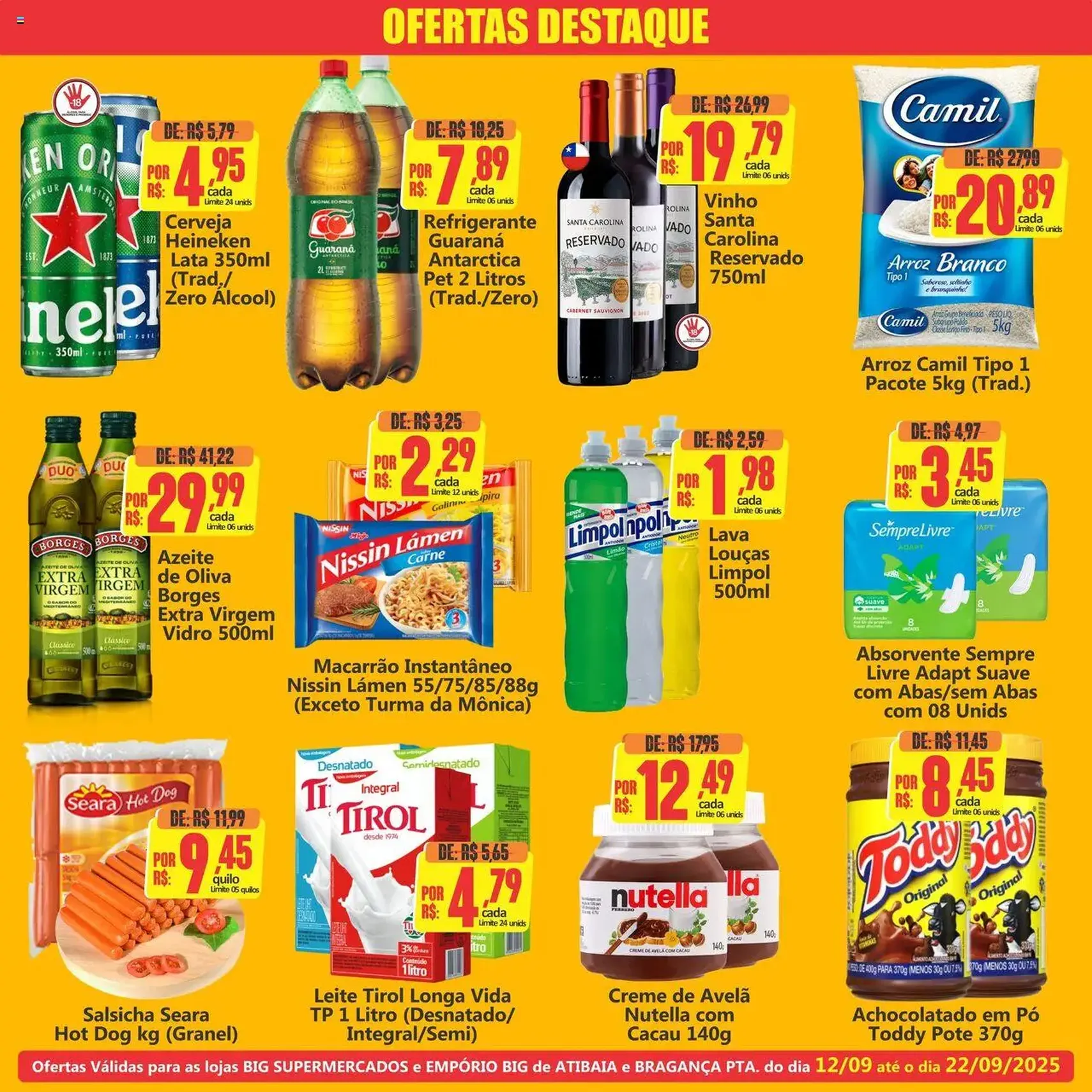 Big Supermercados - Ofertas da semana - folheto válido a partir de 12/09/2025 página 2 de 6 Big Supermercados - Ofertas da semana - folheto válido a partir de 12/09/2025 página 2 de 6