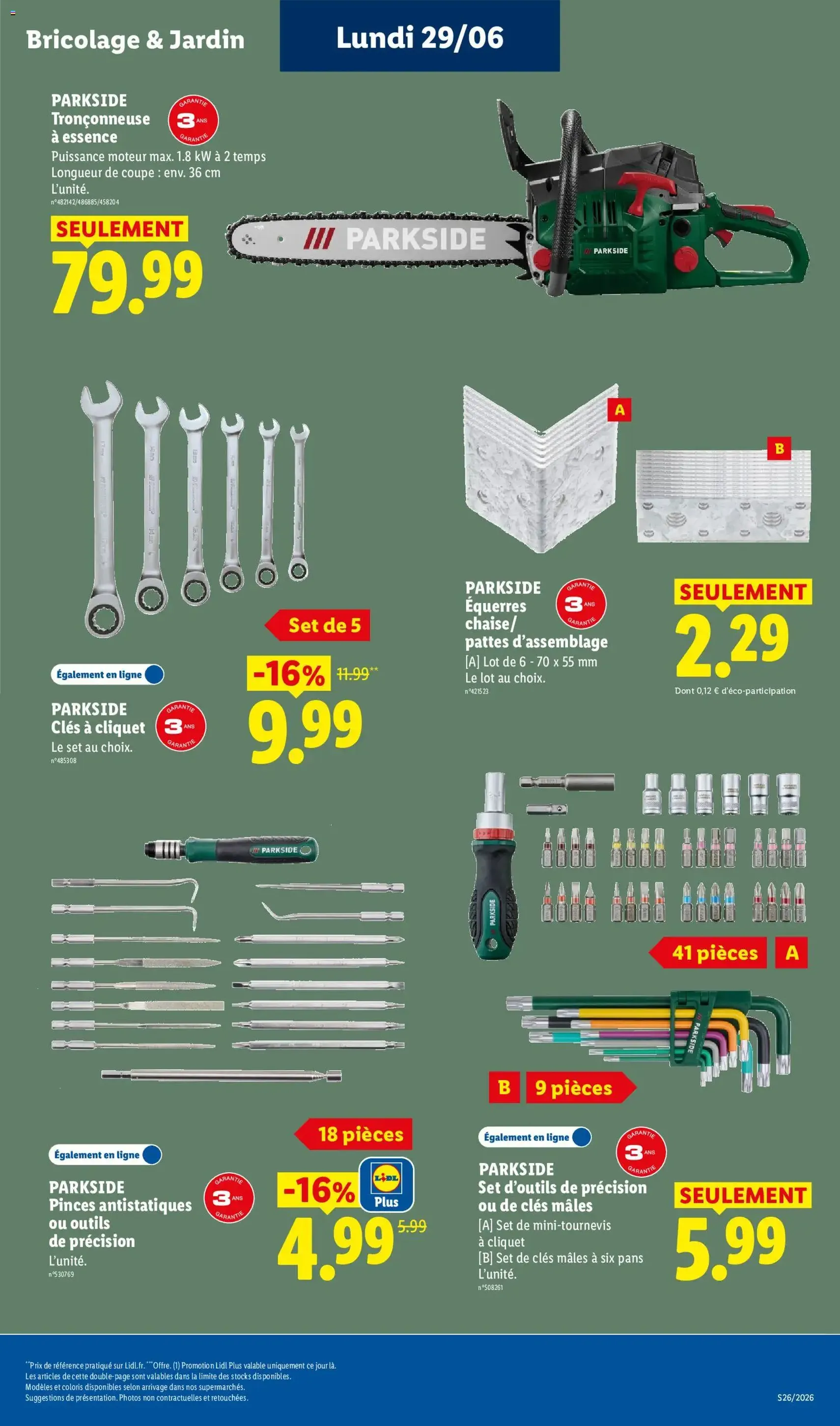 LIDL catalogue - brochure valable à partir du 25/06/2026, page 61 sur 72