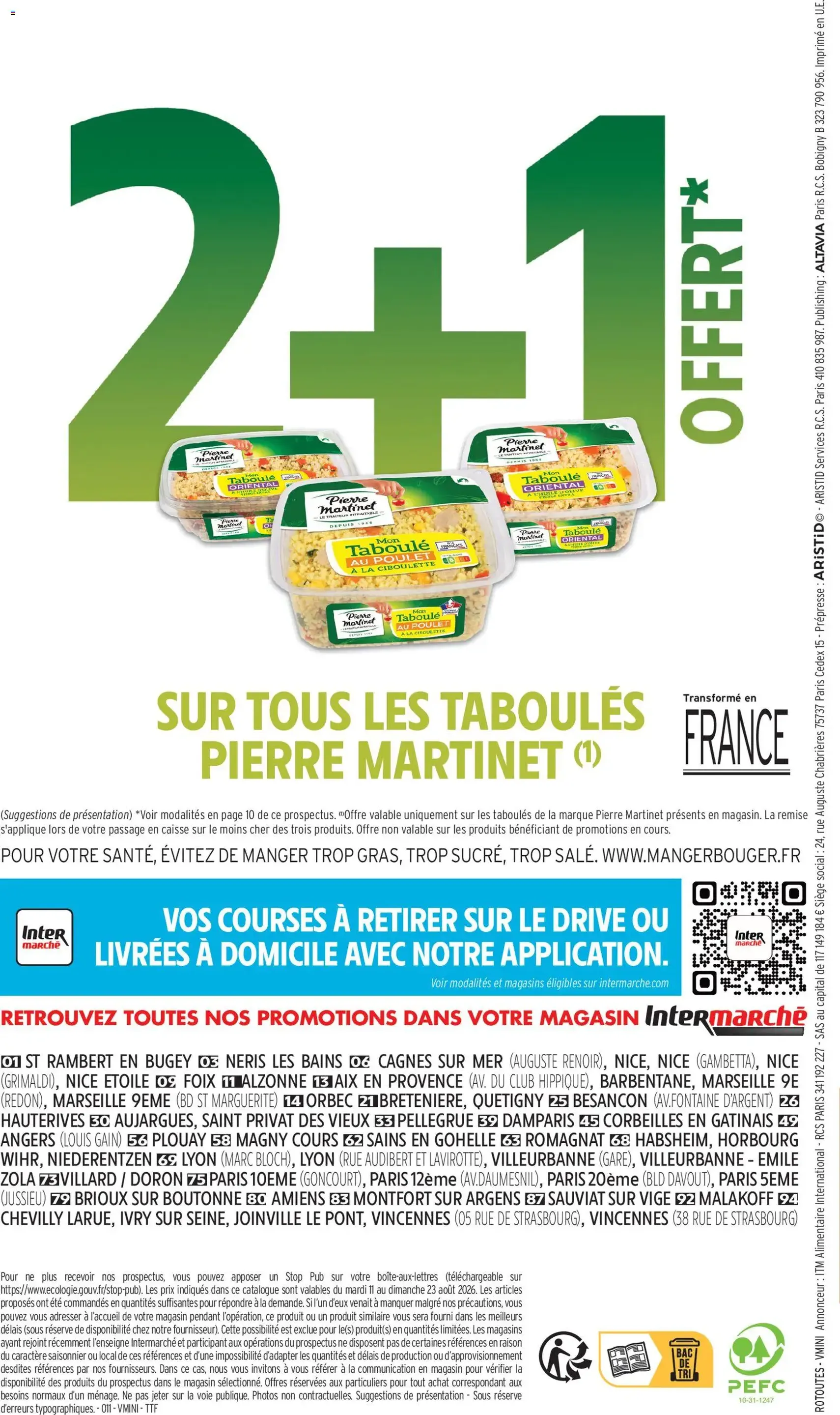 Intermarché catalogue - brochure valable à partir du 11/08/2026, page 12 sur 12