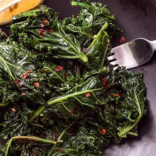Recipe preview Basic Skillet Kale