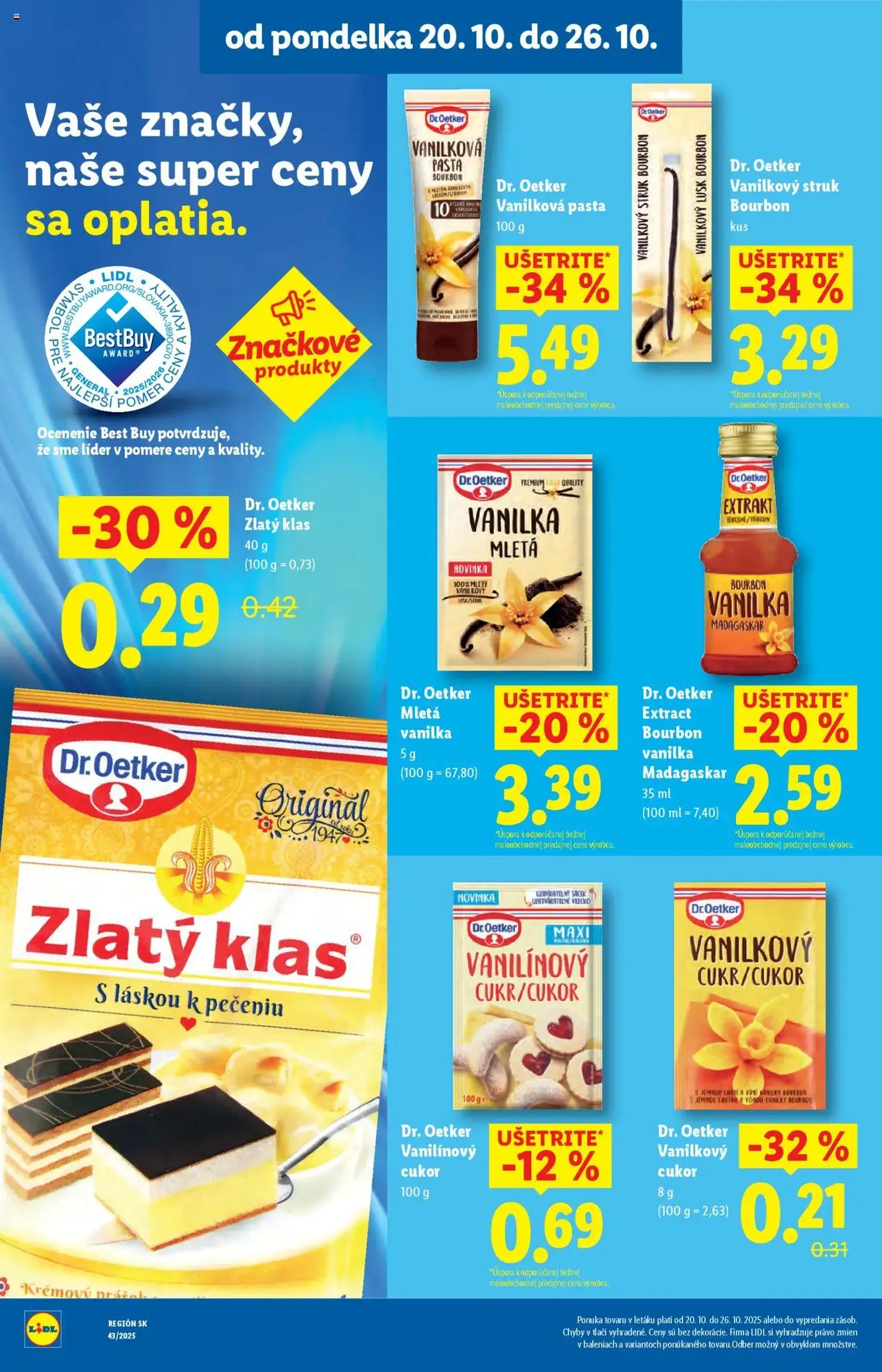 Lidl leták - platný leták od 20.10.2025 strana 30 z 102 Lidl leták - platný leták od 20.10.2025 strana 30 z 102