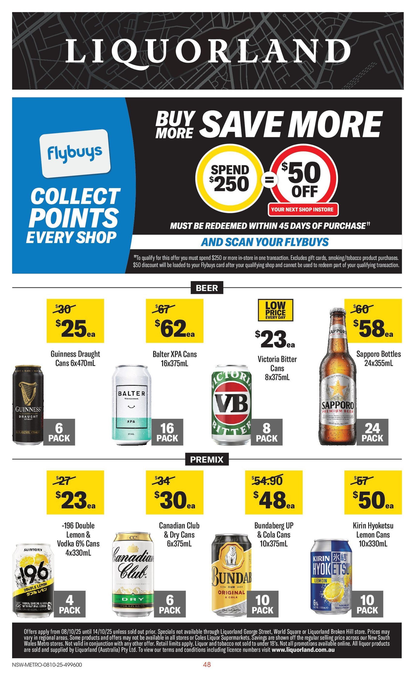Coles Catalogue NSW - valid flyer from 08/10/2025, page 48 of 49