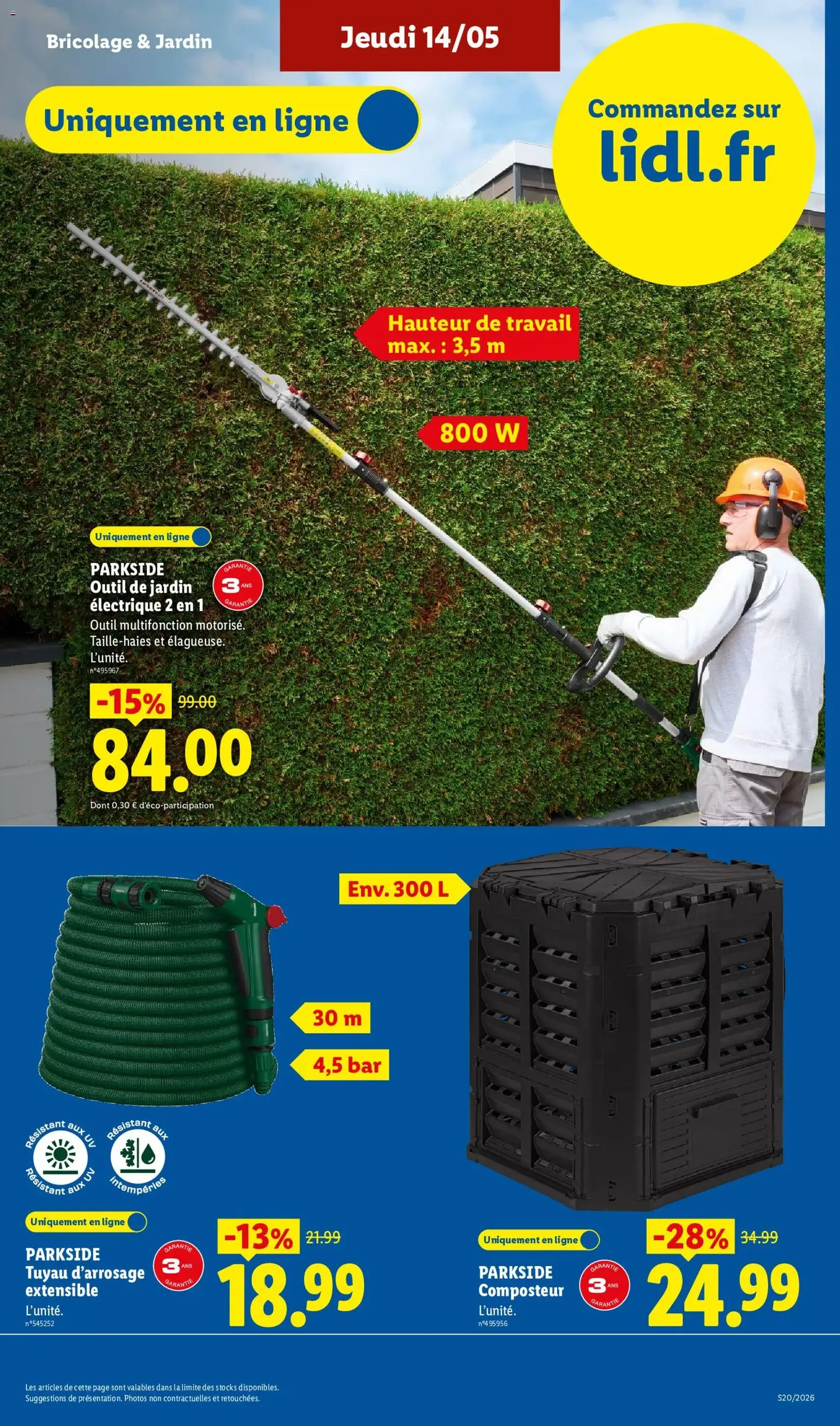 LIDL catalogue - brochure valable à partir du 14/05/2026, page 39 sur 59