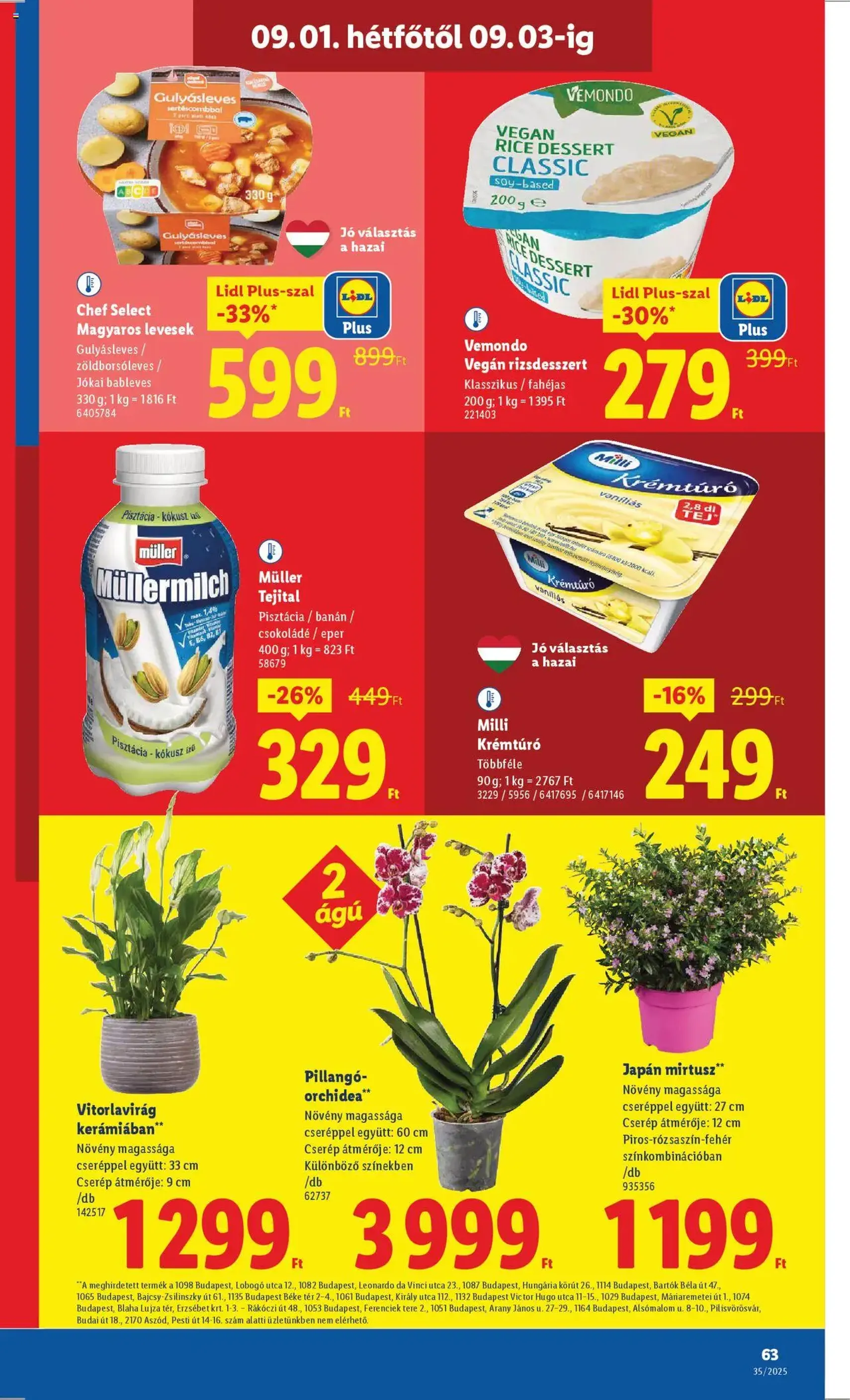 Lidl Akciós újság - 2025.08.28. érvényes szórólap 63 oldal 76 oldalból Lidl Akciós újság - 2025.08.28. érvényes szórólap 63 oldal 76 oldalból