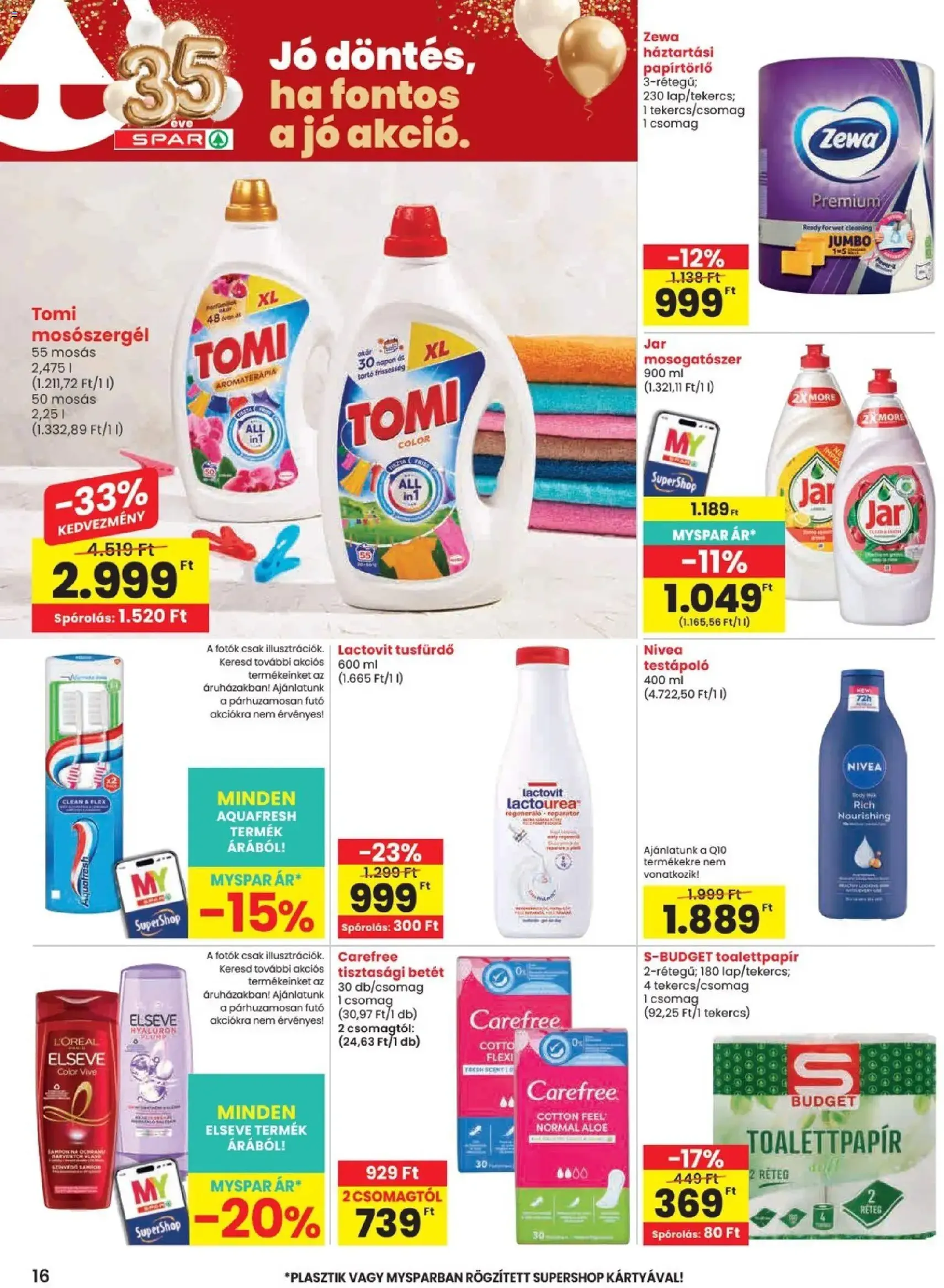 Spar akciós újság - 2026.07.16. érvényes szórólap 16 oldal 20 oldalból