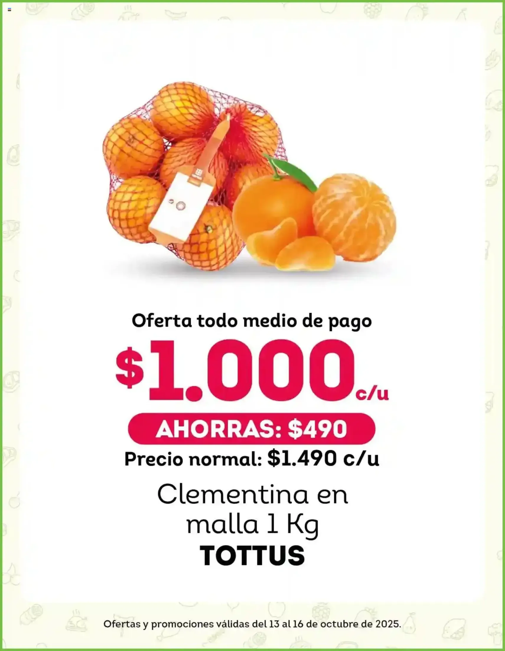 Tottus ofertas - folleto válido desde 13.10.2025 página 5 de 5