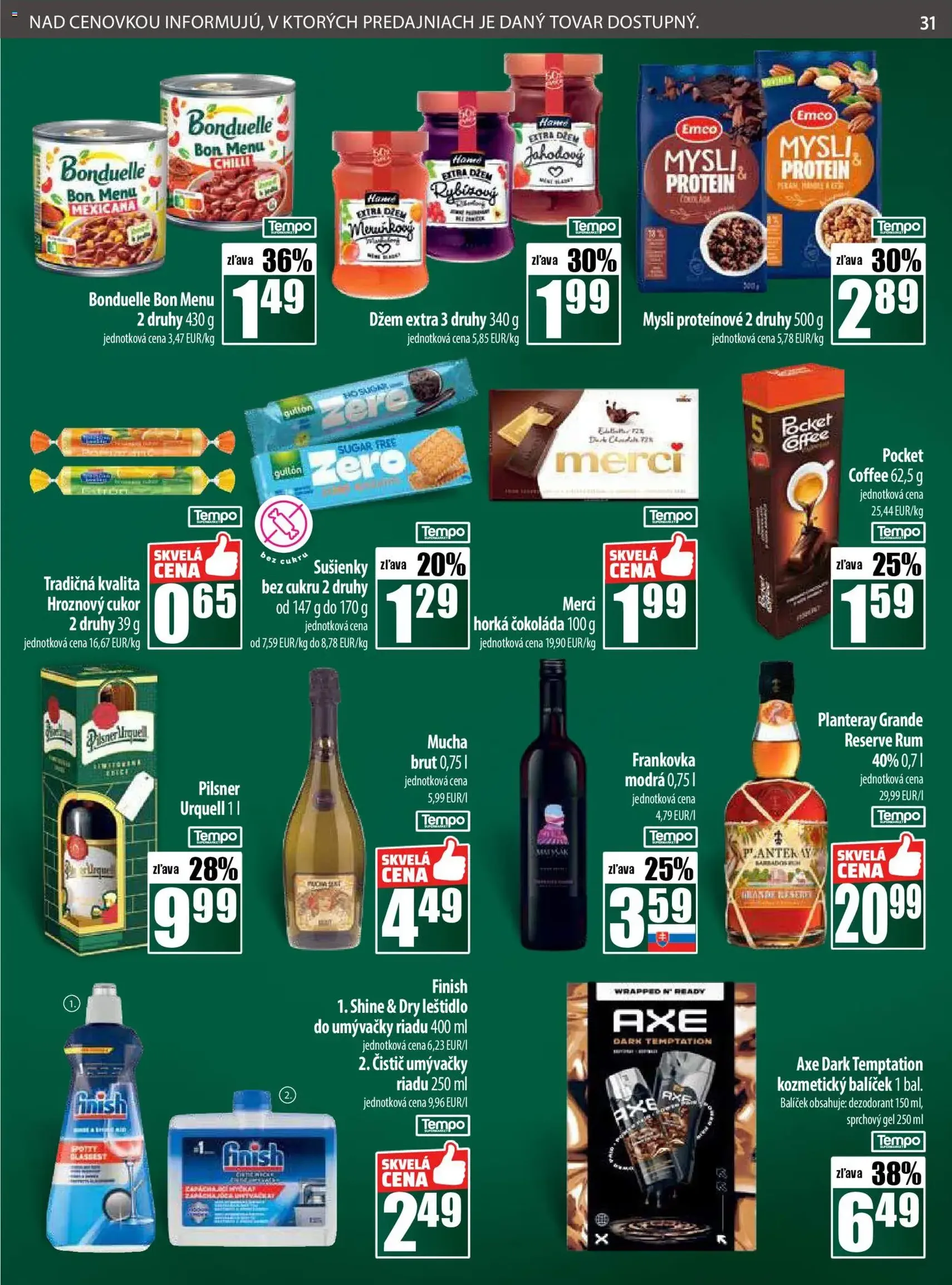 COOP Jednota leták - platný leták od 27.11.2025 strana 31 z 32