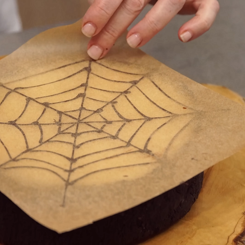 Oreo sernik na Halloween - etap przygotowania 1
