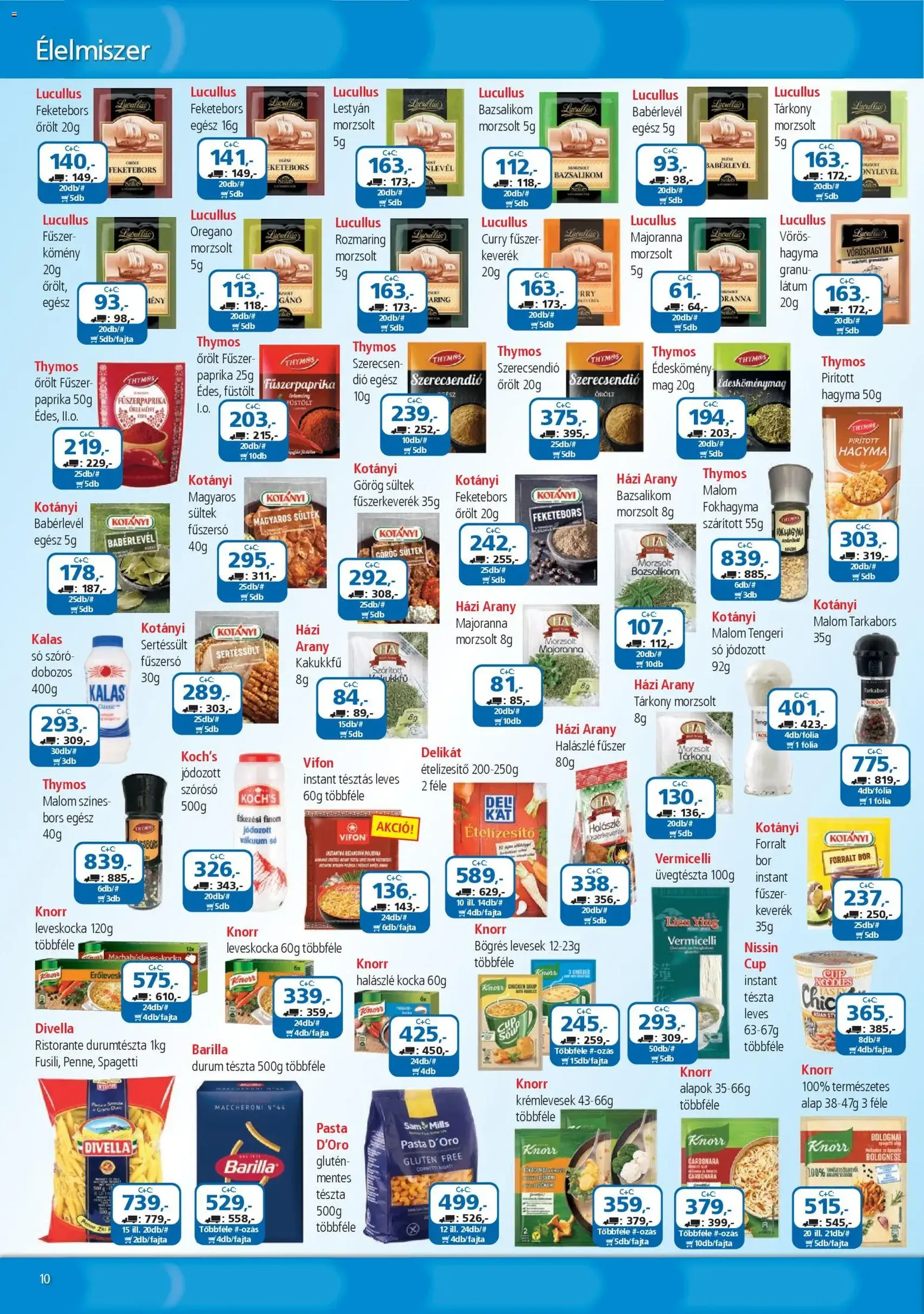 ÁRKLUB Akciós újság - 2025.11.01. érvényes szórólap 10 oldal 32 oldalból
