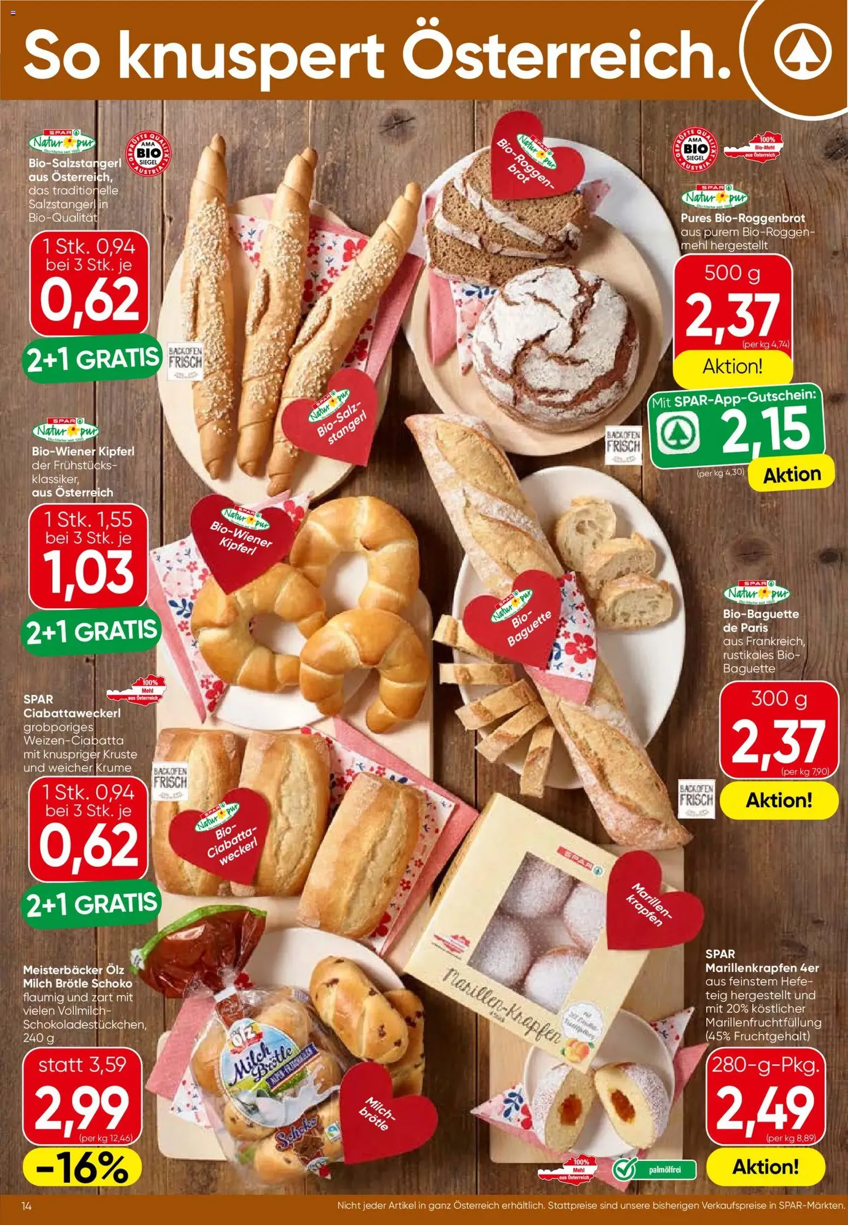 Spar Flugblatt - Gültiger Prospekt ab 22.10.2026, Seite 14 von insgesamt 20