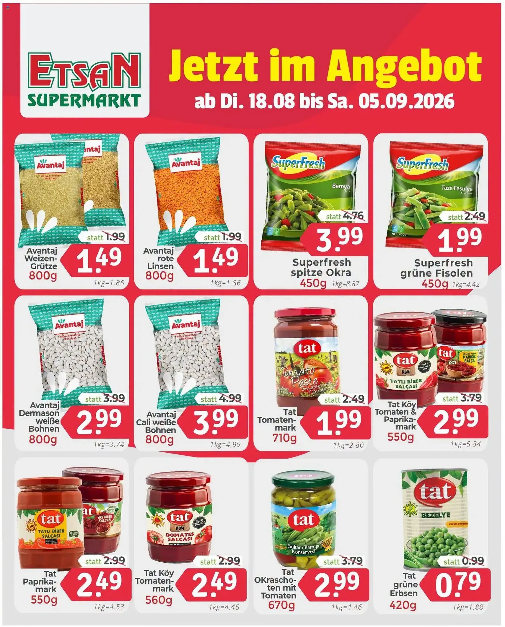 ETSAN Flugblatt - Gültiger Prospekt ab 18.08.2026, Seite 4 von insgesamt 6